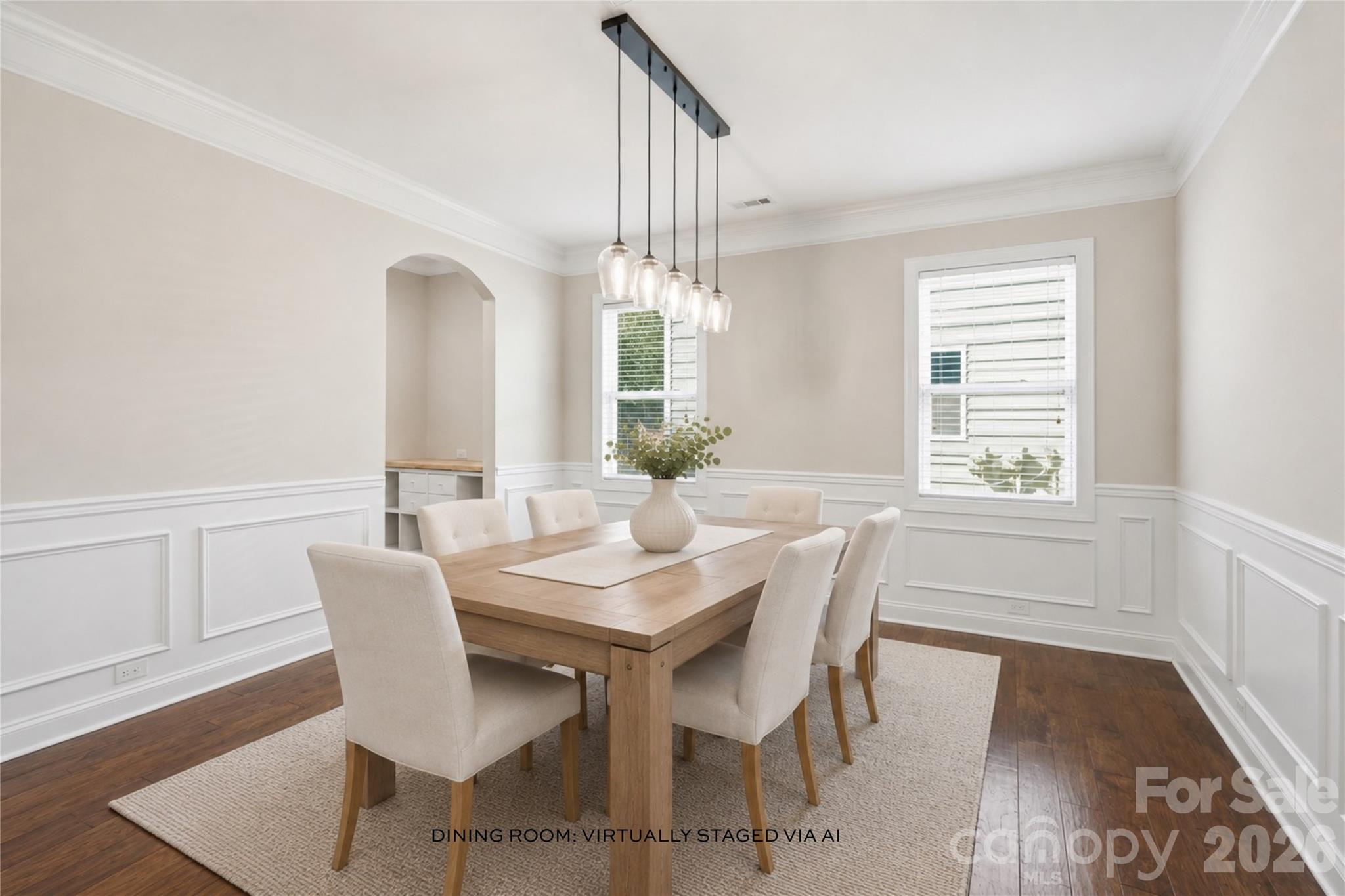 VIRTUALLY STAGED Dining Room - 347 Windy Pine Drive, Clover