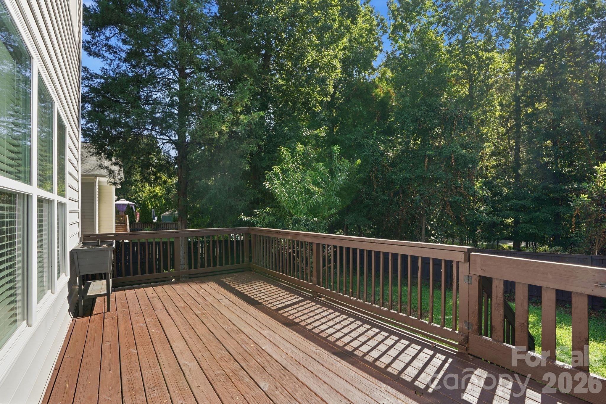 Back Deck - 347 Windy Pine Drive, Clover