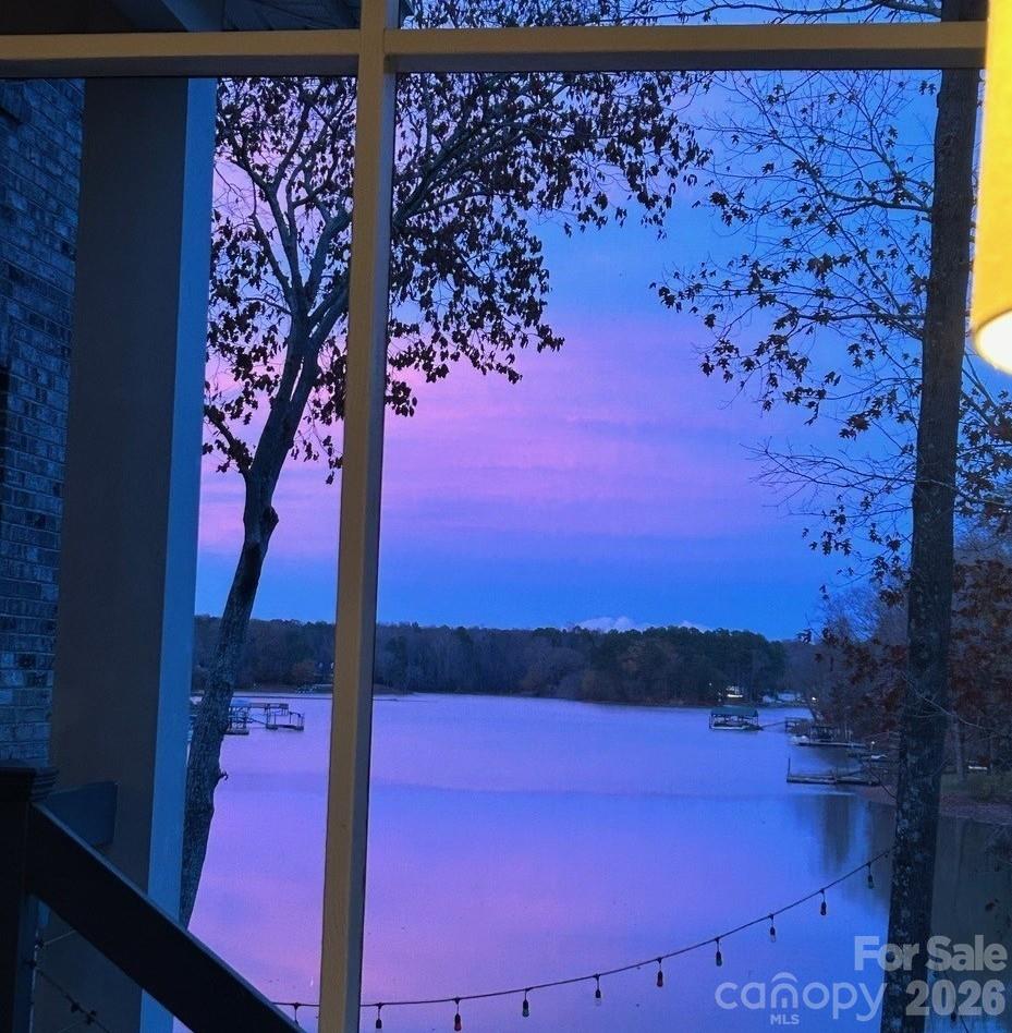 Glorious sunset view - 1075 Lakefront Woods Drive, Belmont