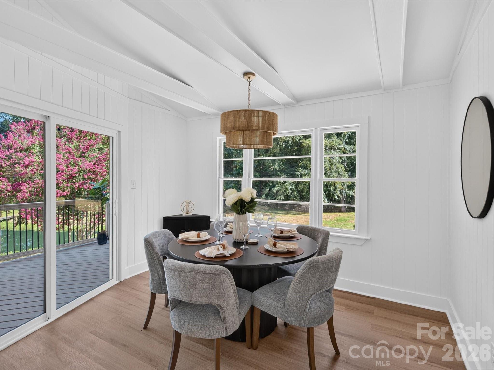 Natural light fills the room. - 2532 Sam Newell Road, Matthews