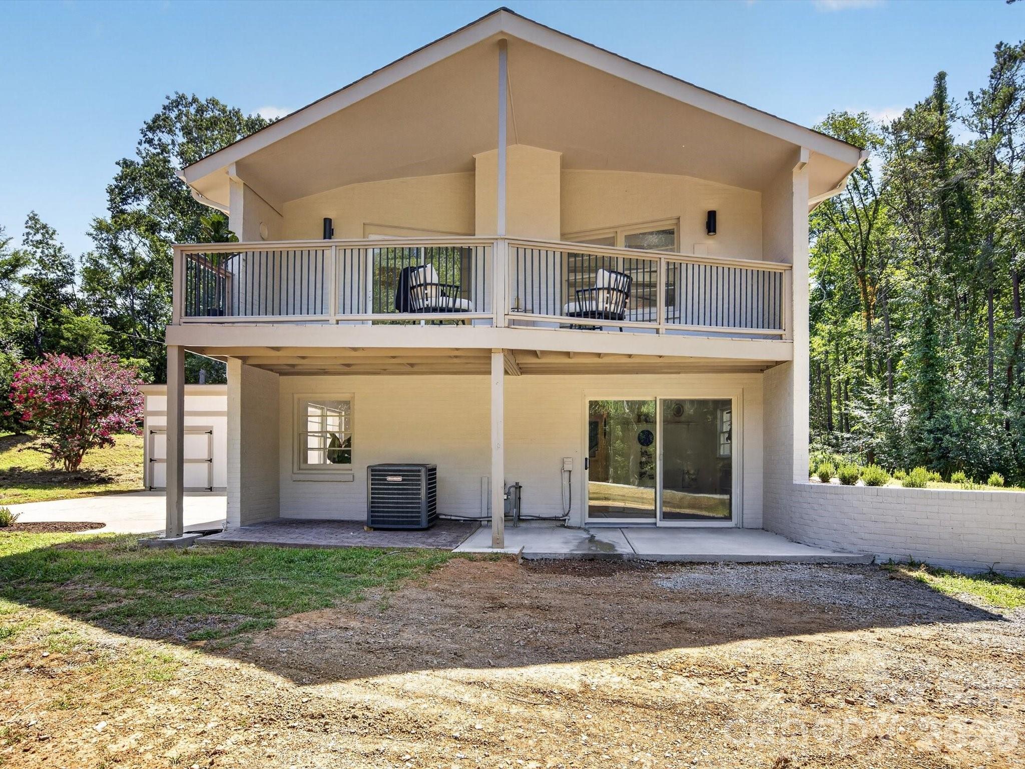 Covered spaces extend the living area. - 2532 Sam Newell Road, Matthews