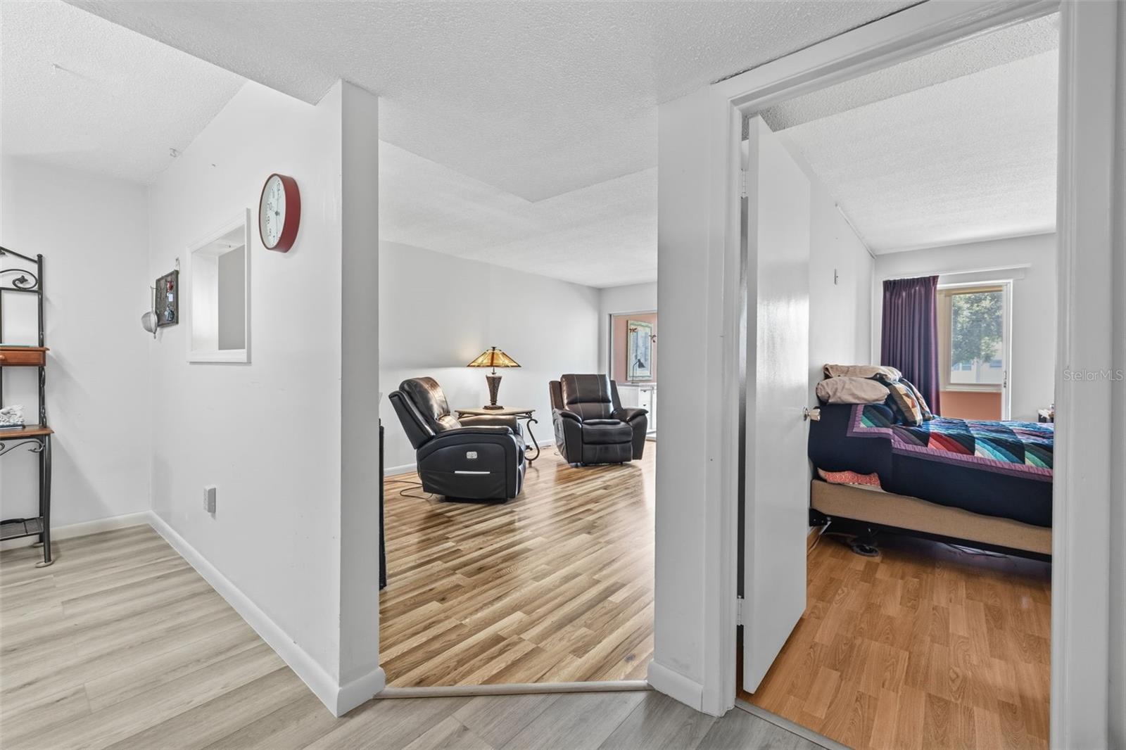 View From Entry Way. - 9940 47TH AVE N #216, ST PETERSBURG