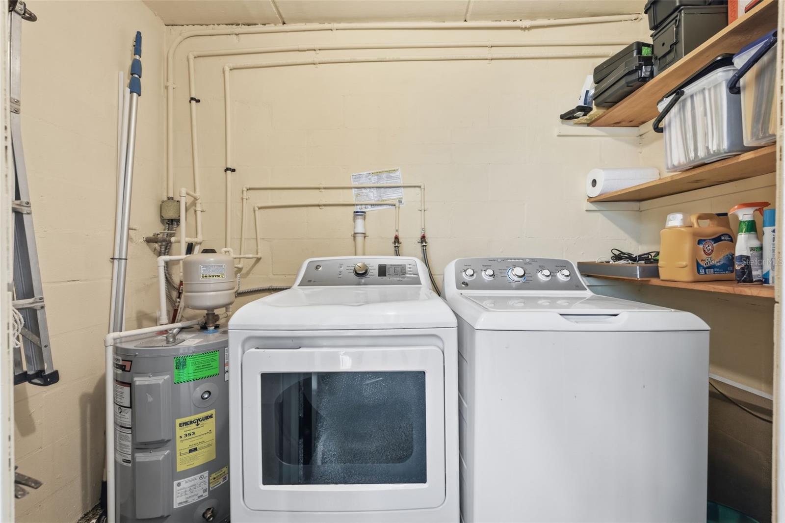 Inside Laundry / Storage Room. - 9940 47TH AVE N #216, ST PETERSBURG