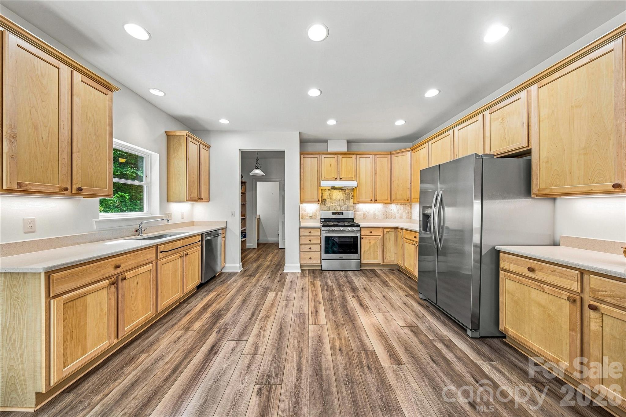 Spacious kitchen with generous workspace - 820 Merrills Cove Road, Asheville