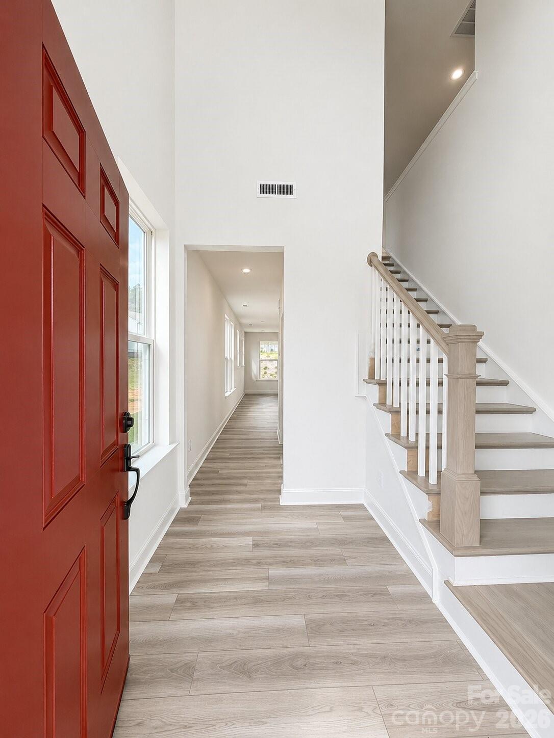 Grand Entrance Foyer - double height ceiling - 114 Plover Lane, Mooresville
