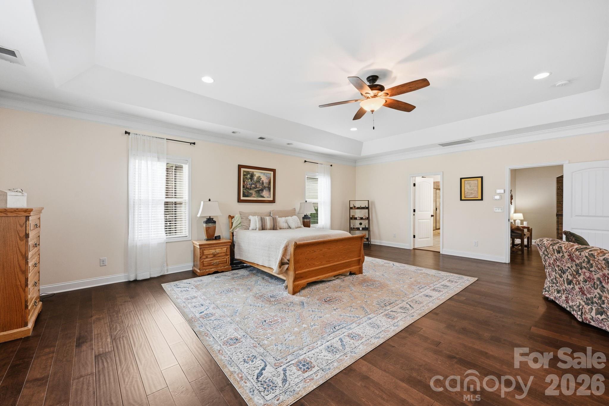 Primary Bedroom - 13410 Crystal Springs Drive, Huntersville