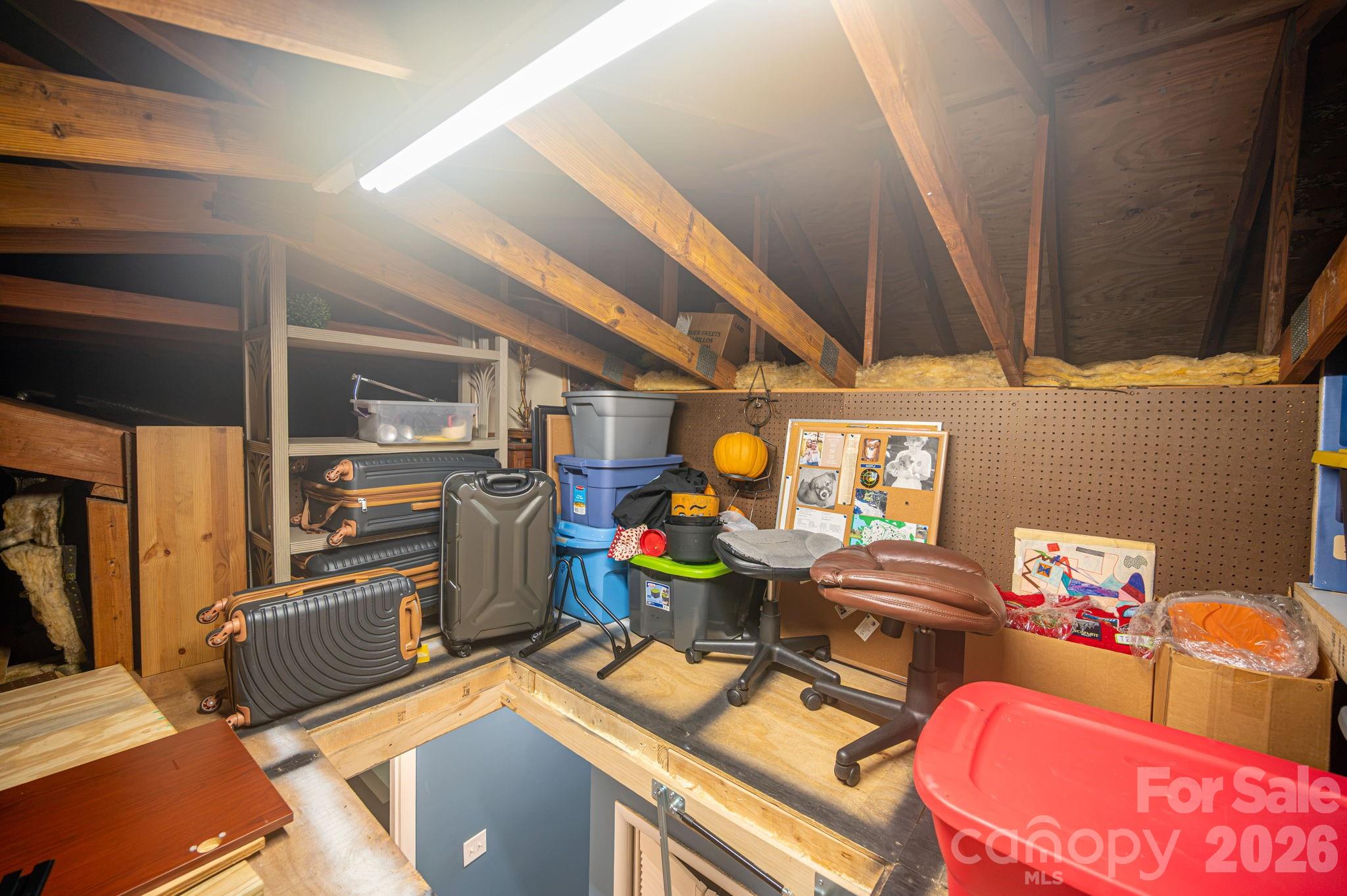 ATTIC STORAGE ADDED - 182 Riverview Terrace, Clover