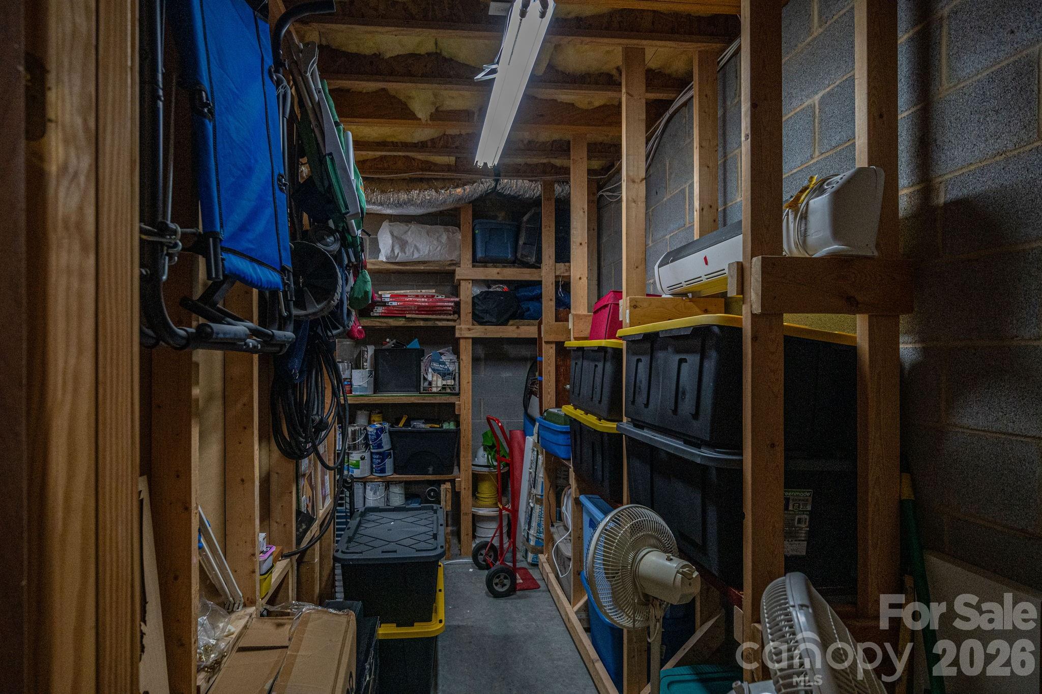 Basement Unfinished Storage - 1903 Miners Creek Drive, Lincolnton