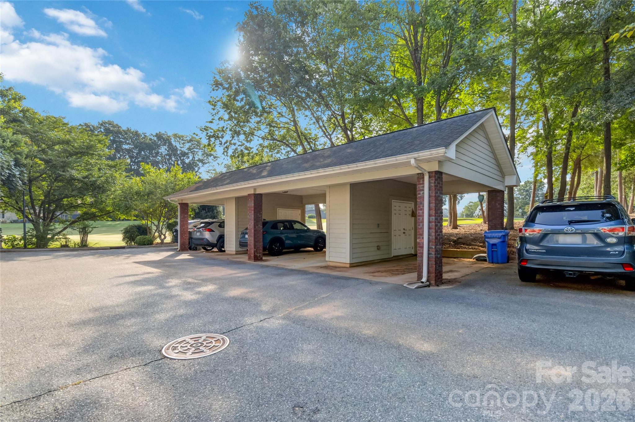 Covered Parking with Storage Room - 105 Putter Place, Mooresville