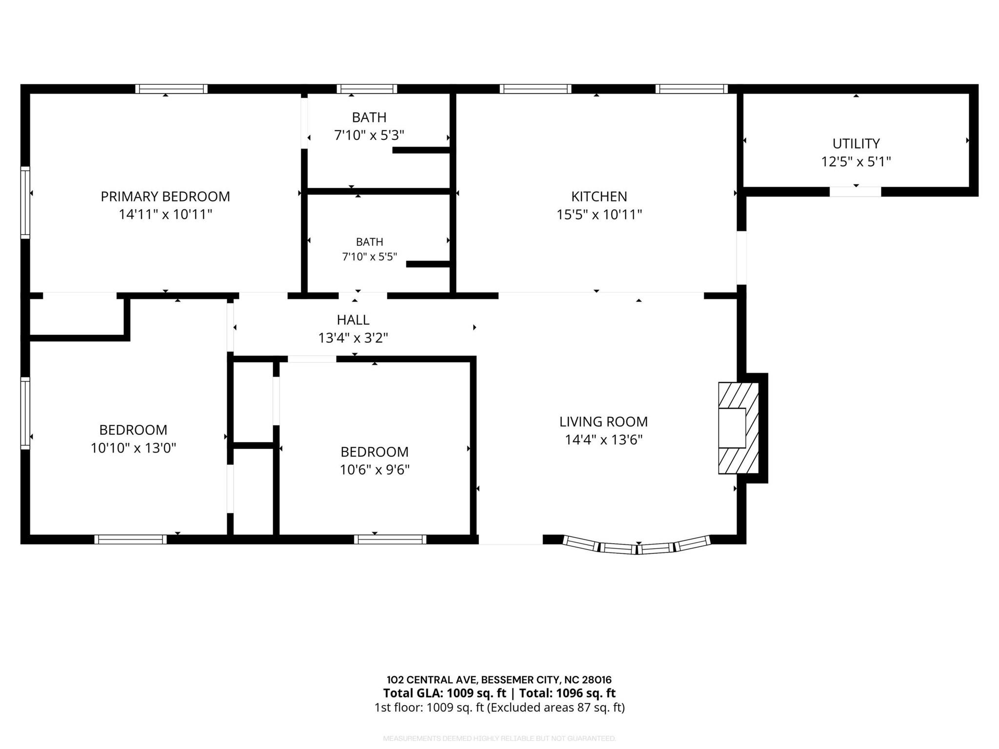Single Family Residence at 102 Central Avenue, Bessemer City, photo 32 of 33