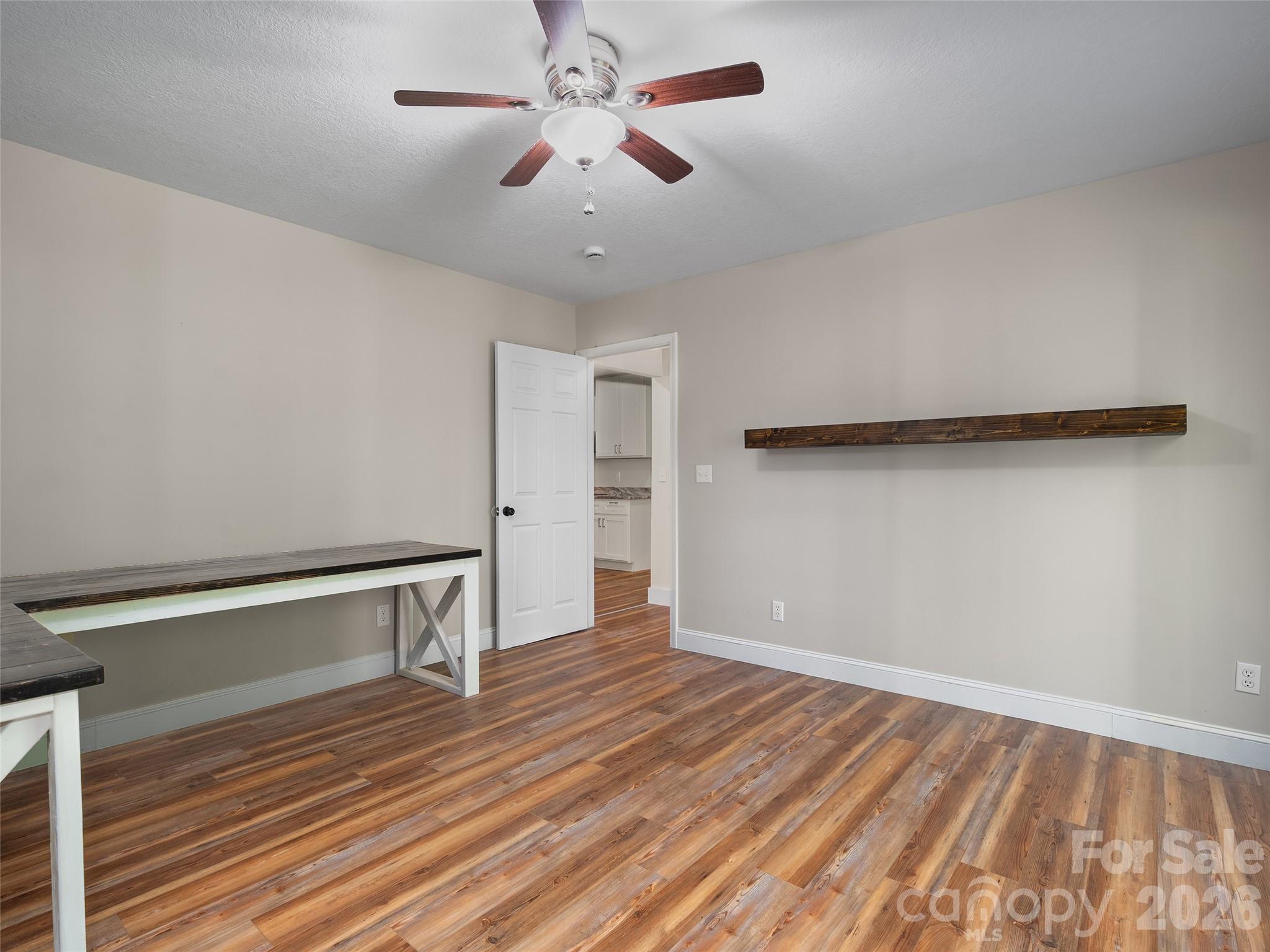 Flex Room #1 downstairs - perfect Office, Sewing Room, Playroom - the options are endless! - 11 Tahchee Trail, Fletcher