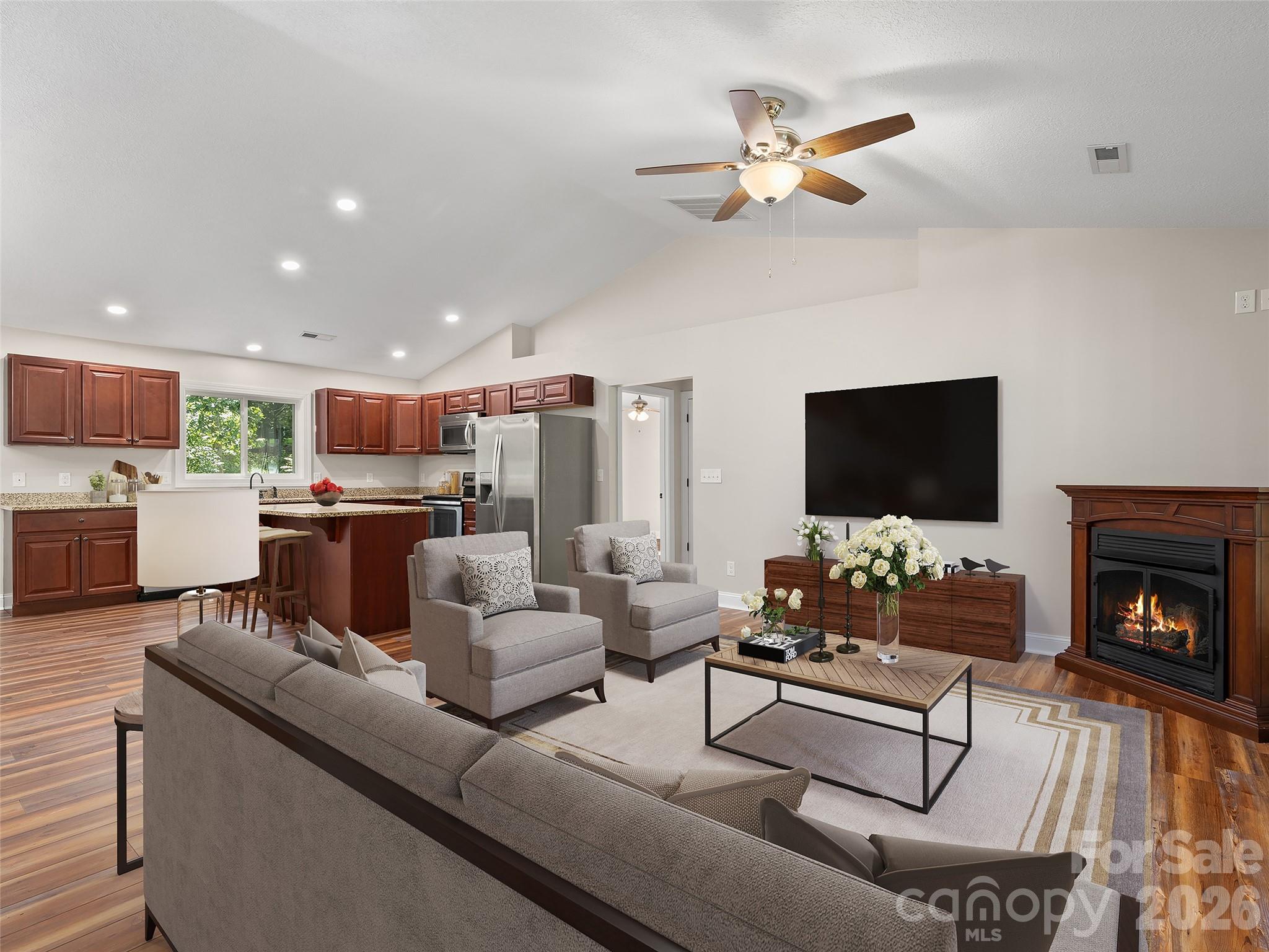 Virtually Staged - 11 Tahchee Trail, Fletcher