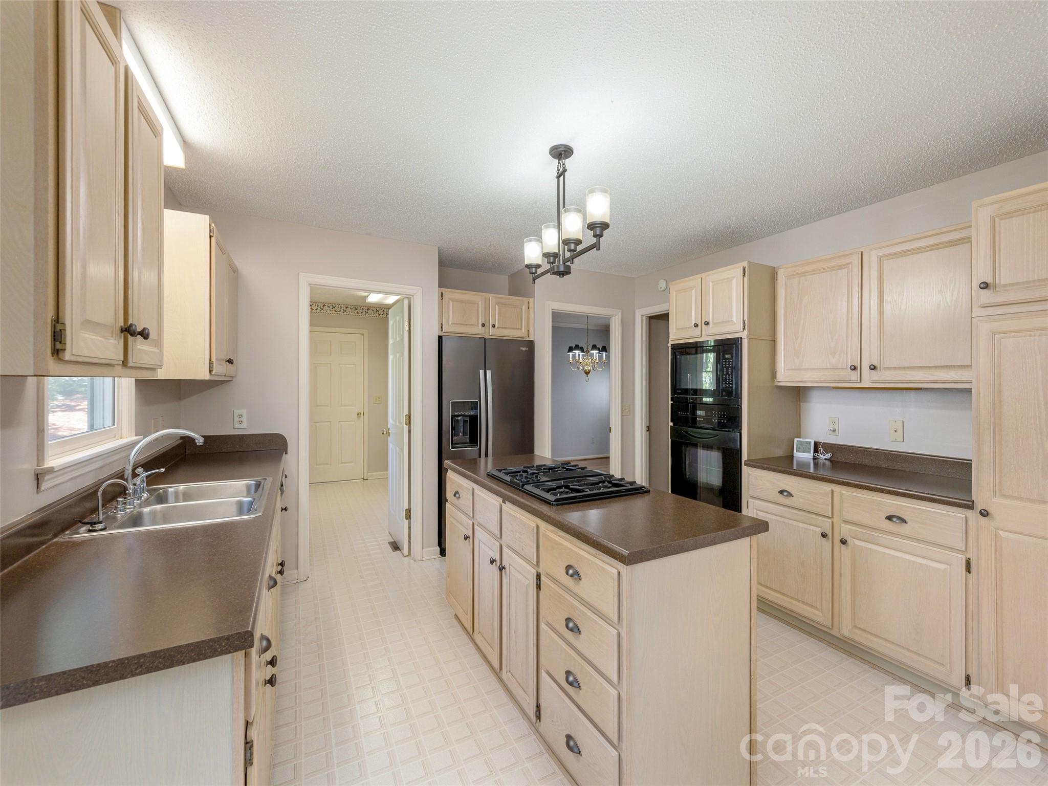 Kitchen with Center Island - 15 Glen Crest Drive, Arden