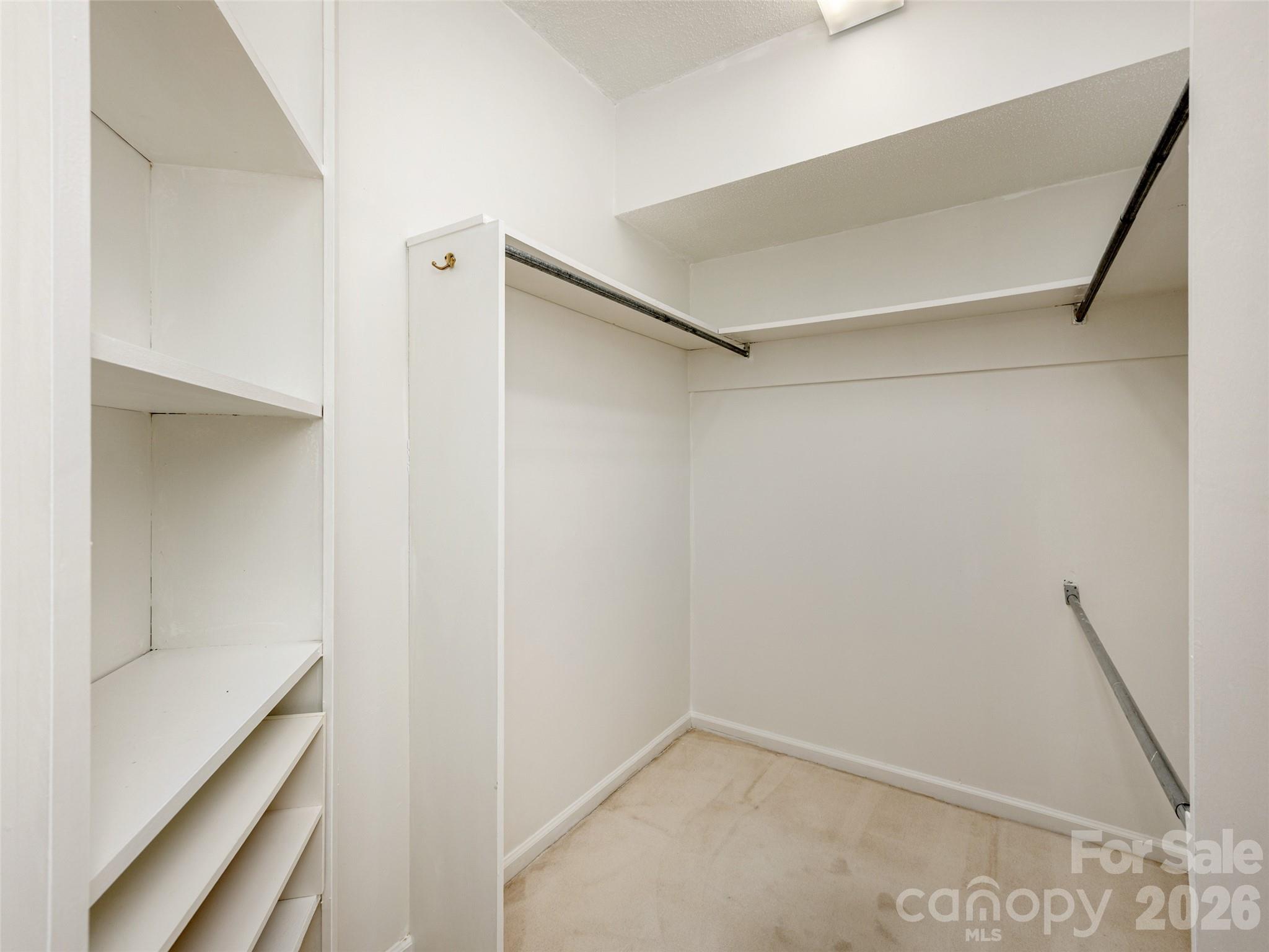 Inside the Primary Closet - 15 Glen Crest Drive, Arden