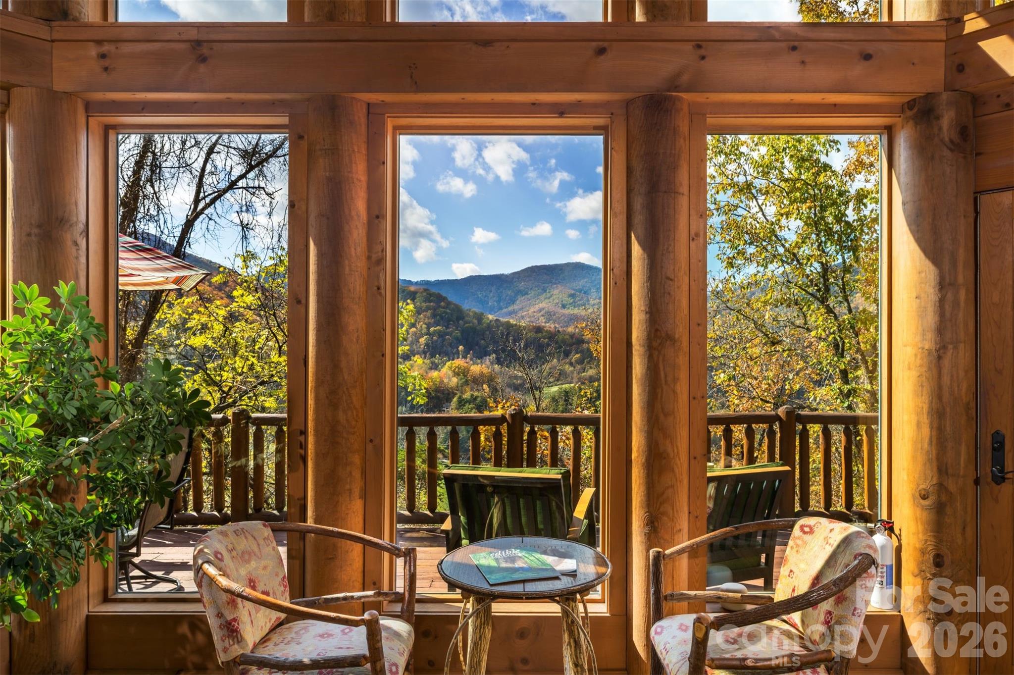Honeymoon Cabin View - 135 Potato Branch Road, Leicester