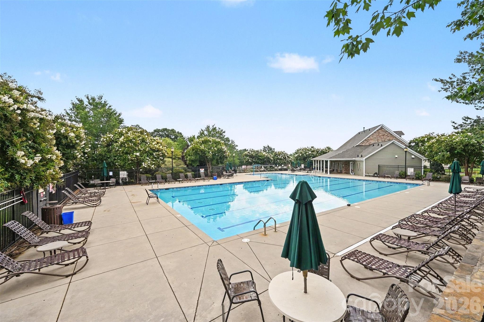 neighborhood pool - 9883 NW Darby Creek Avenue NW, Concord