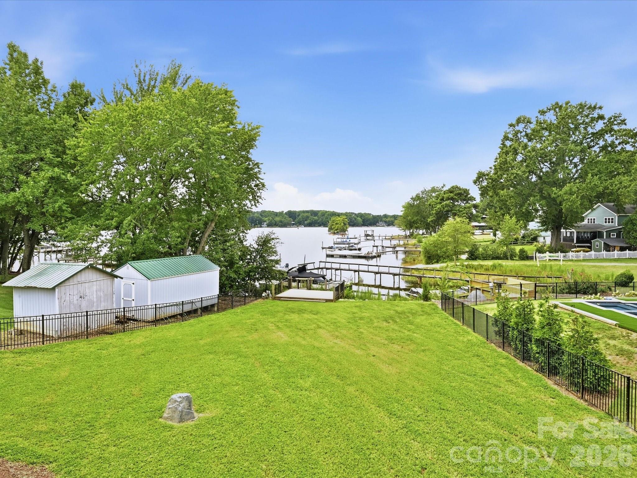 Spacious backyard! Plenty of room for a pool! - 20845 Lagoona Drive, Cornelius