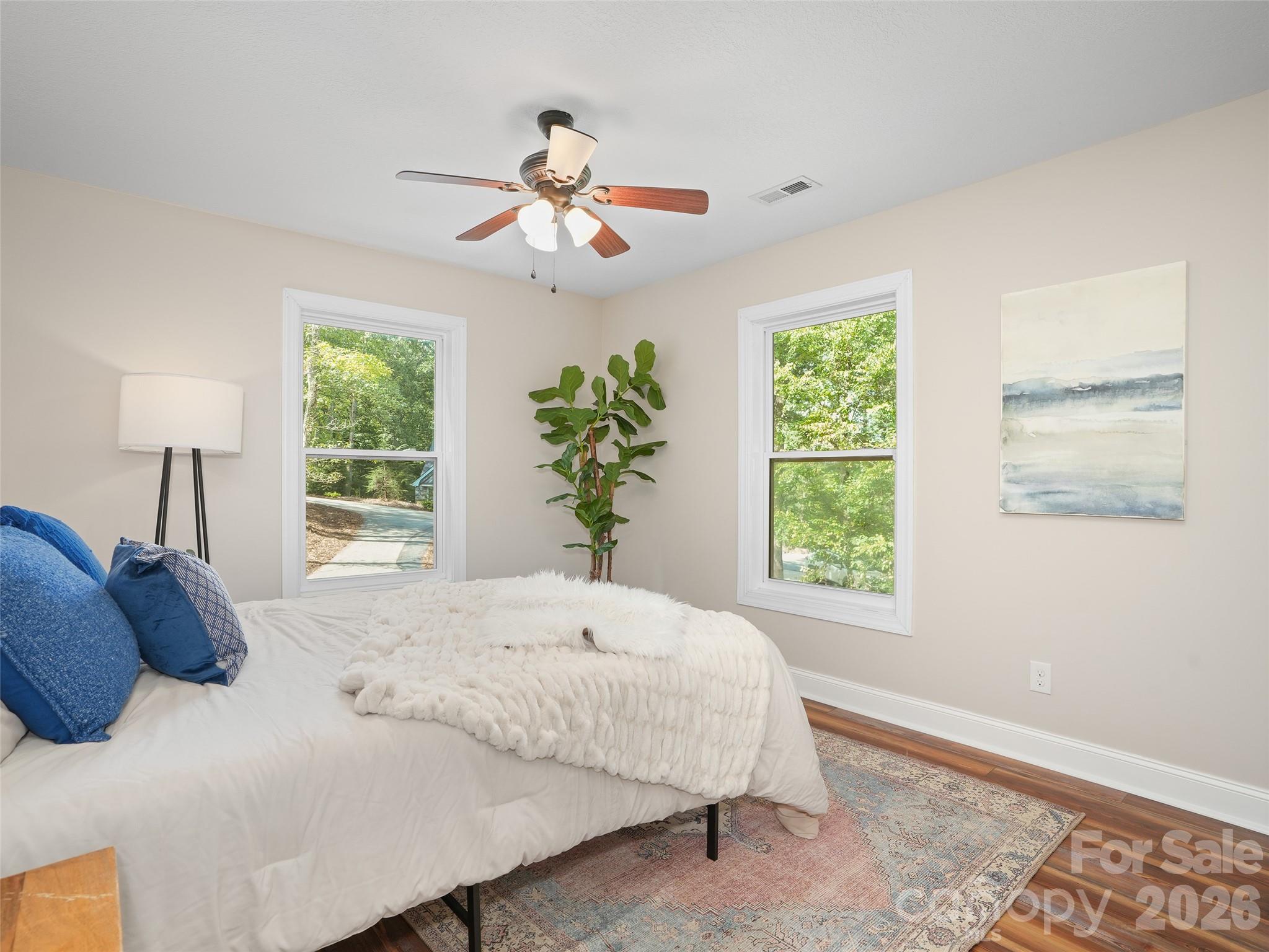 Staged Bedroom #2 Main Floor - 11 Tahchee Trail, Fletcher