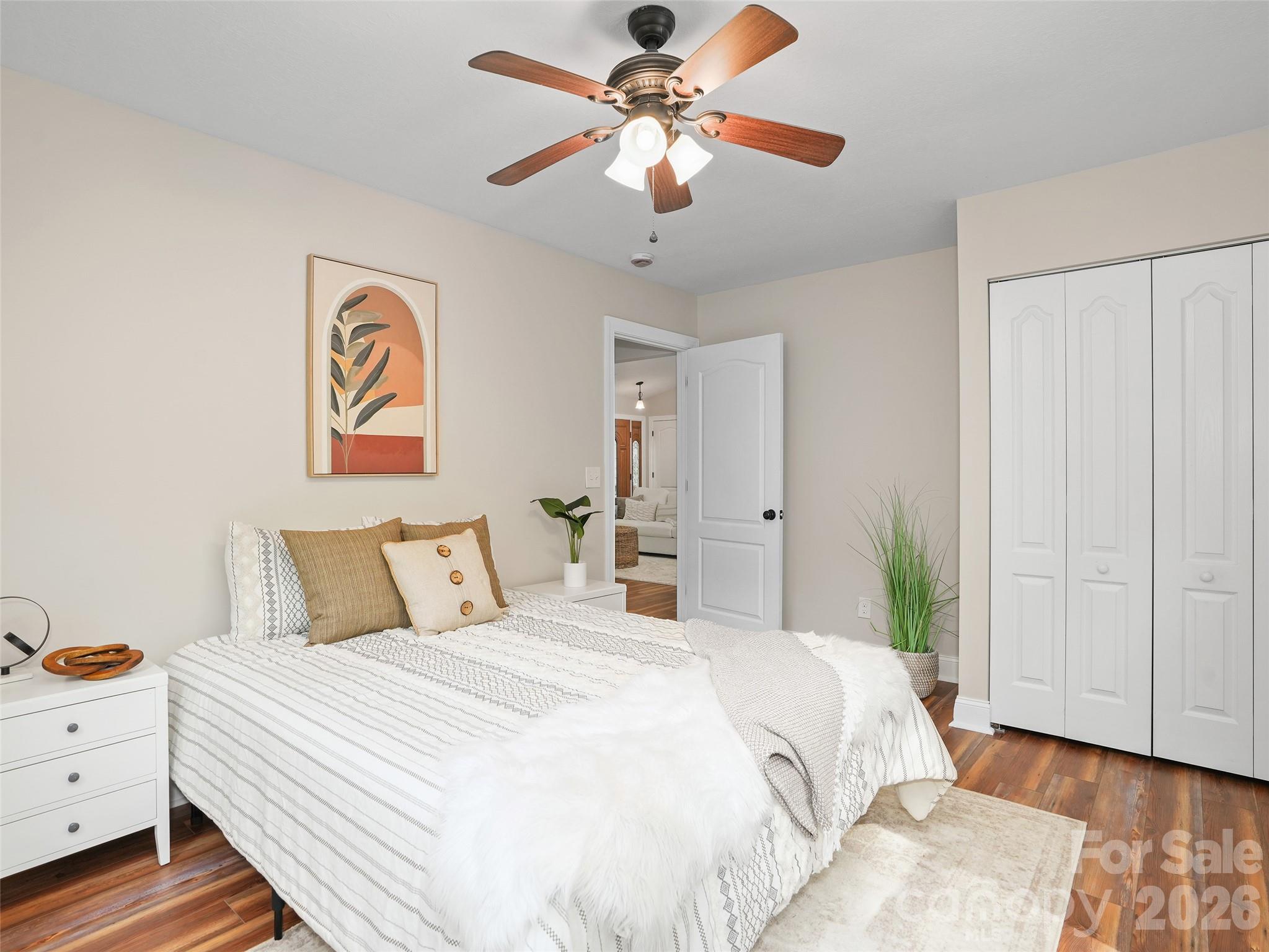 Staged Bedroom #3 Main Floor - 11 Tahchee Trail, Fletcher
