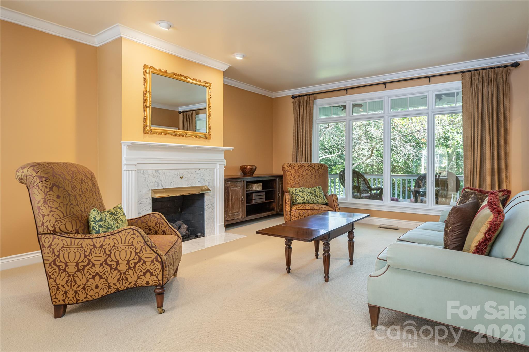 Living Room - 8 Clovelly Way, Asheville