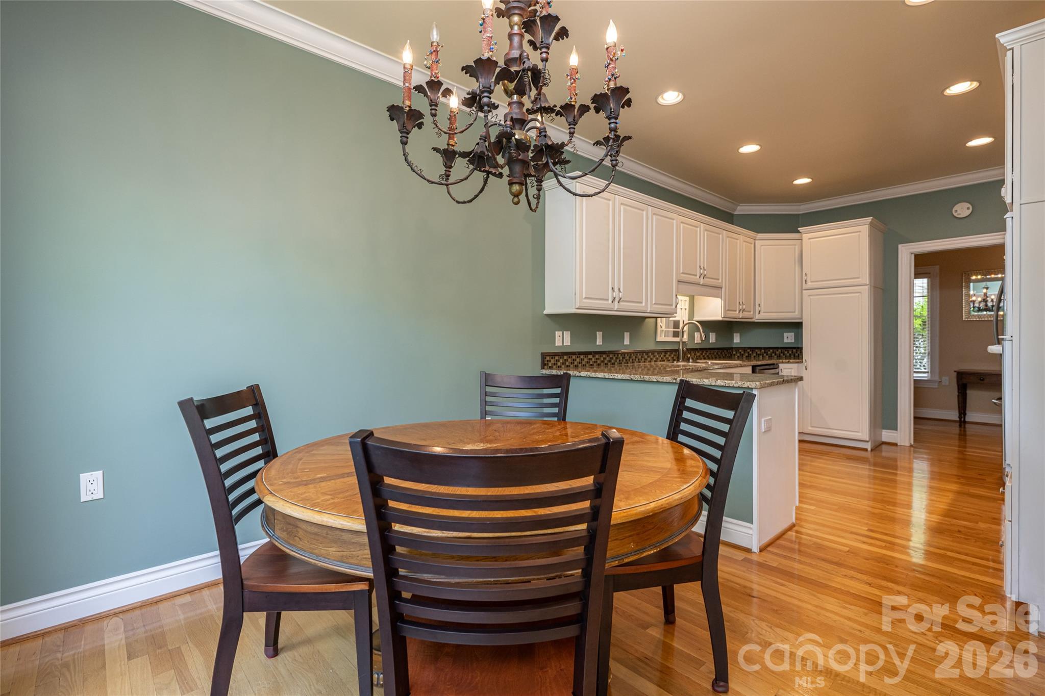 Breakfast nook off kitchen - 8 Clovelly Way, Asheville