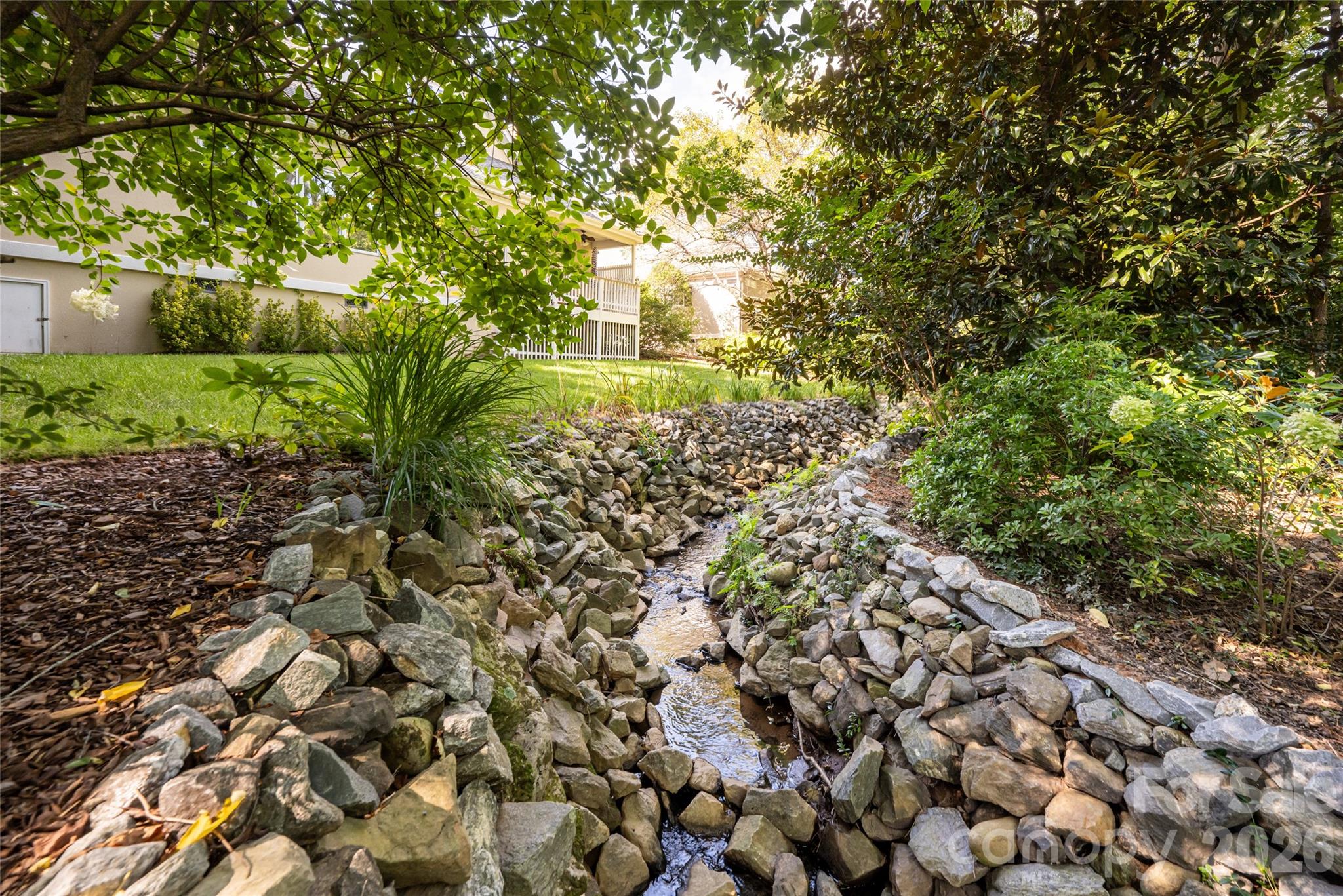 Bold creek off the back of the property - 8 Clovelly Way, Asheville