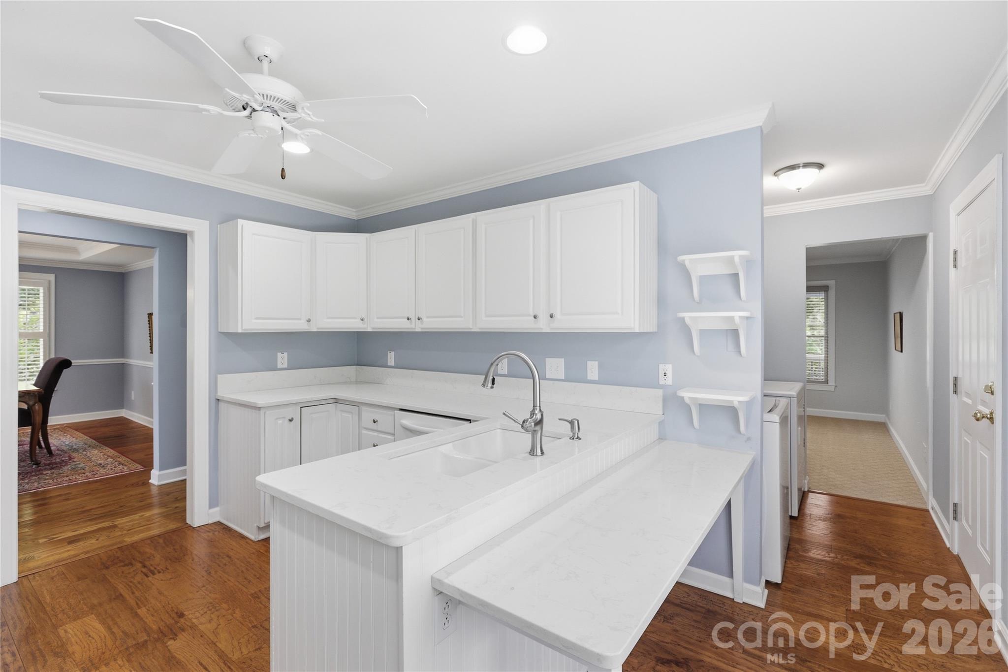 Bright open kitchen: 13.5'x11.5' - 18 Creekside Way, Asheville