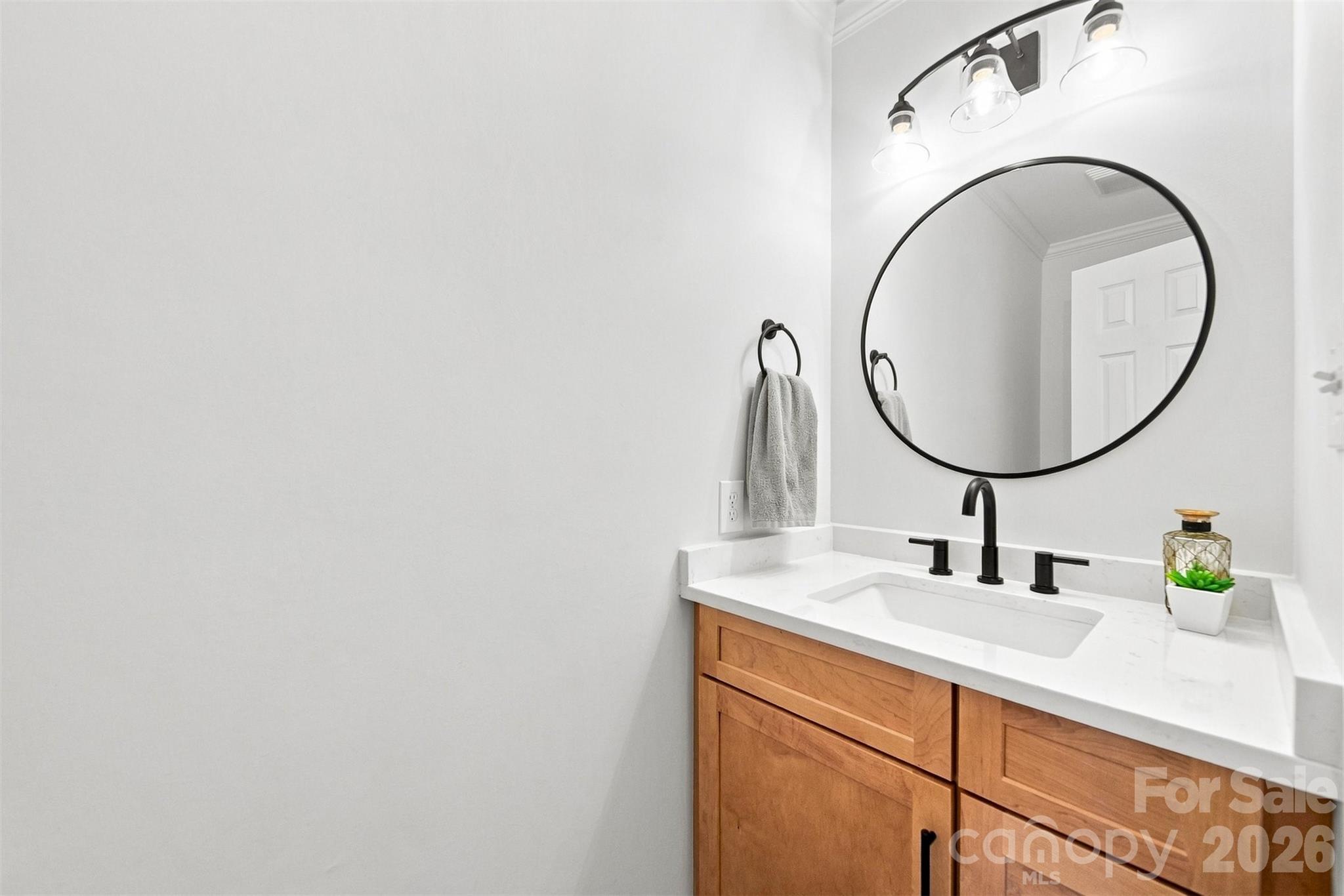 Half Bath on main floor - 2682 Canvasback Lane, Catawba