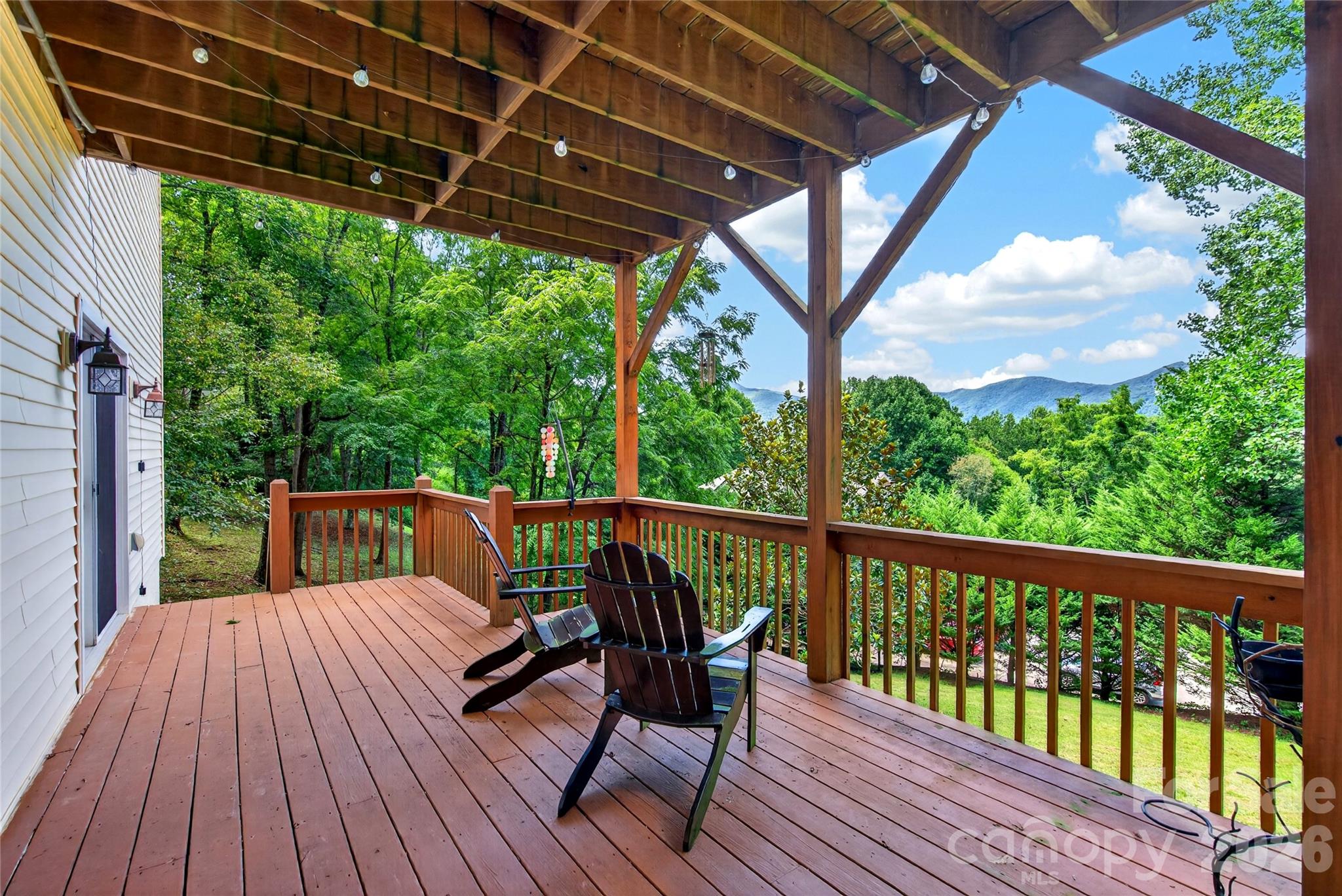 Lower level View - 719 April Park, Waynesville