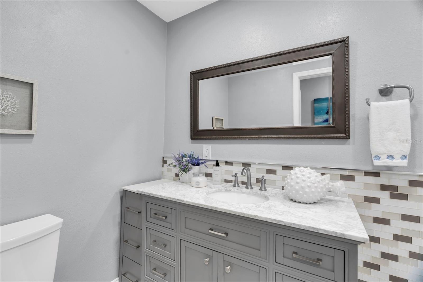 Remodeled 2nd Bathroom. - 7891 4TH AVE S, ST PETERSBURG