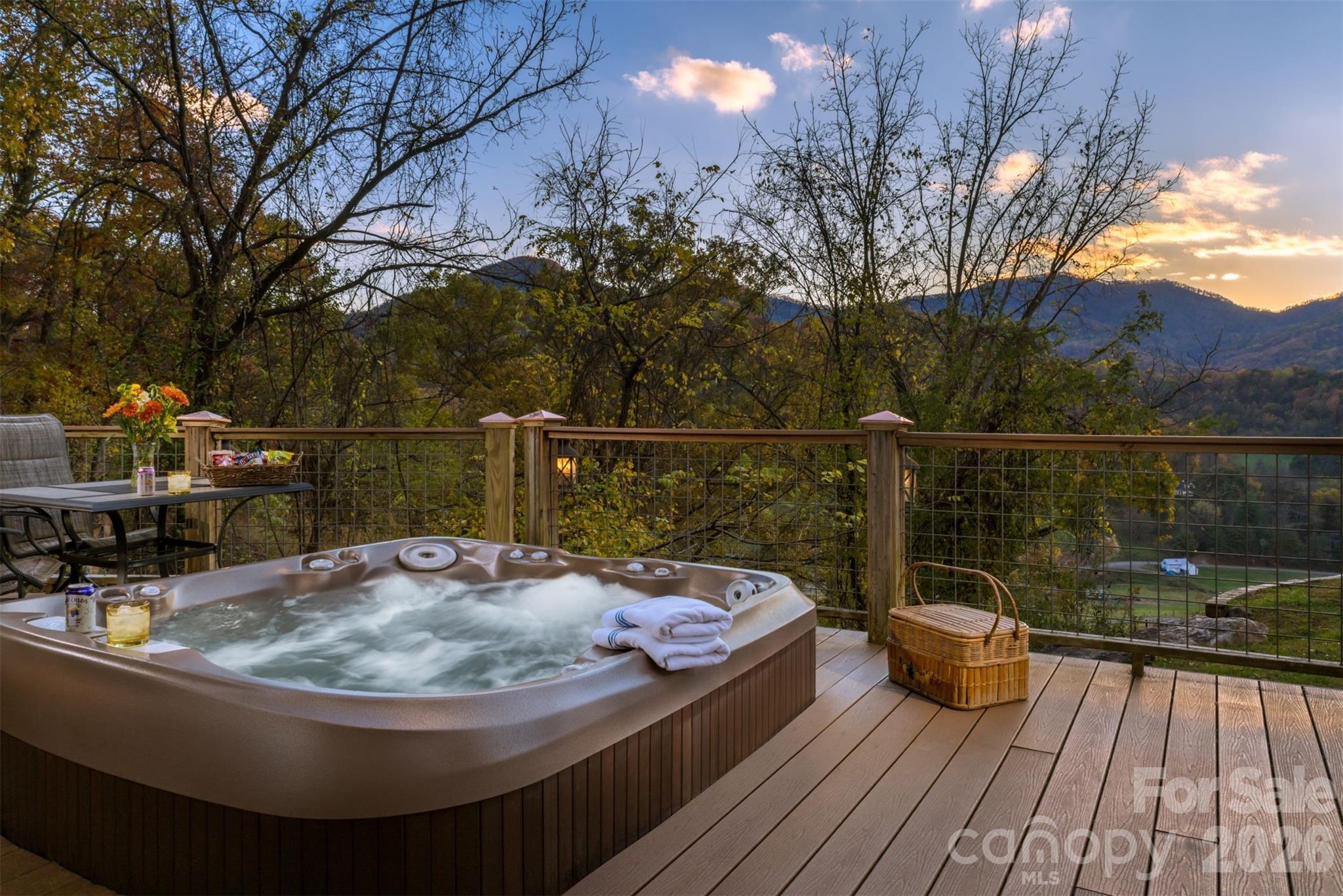 Hot Tub - 135 Potato Branch Road, Leicester