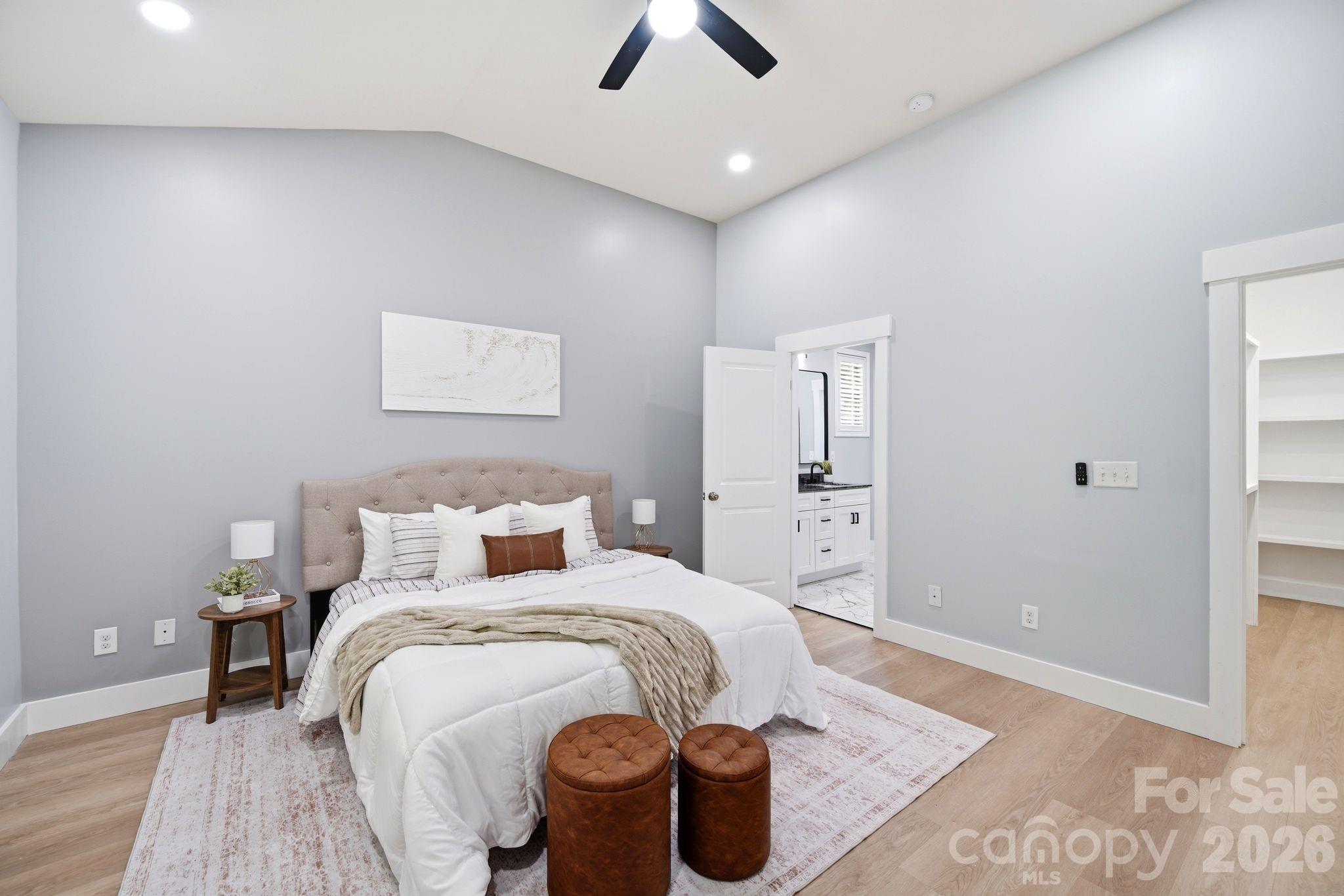 Master Bedroom - 3824 Martele Drive, Mint Hill