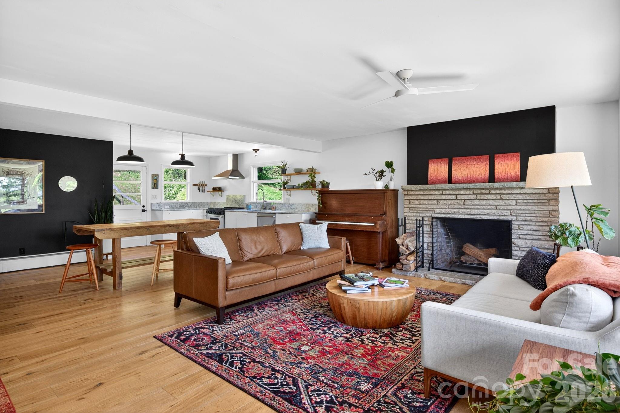Open Floor Plan - 301 Stratford Road, Asheville