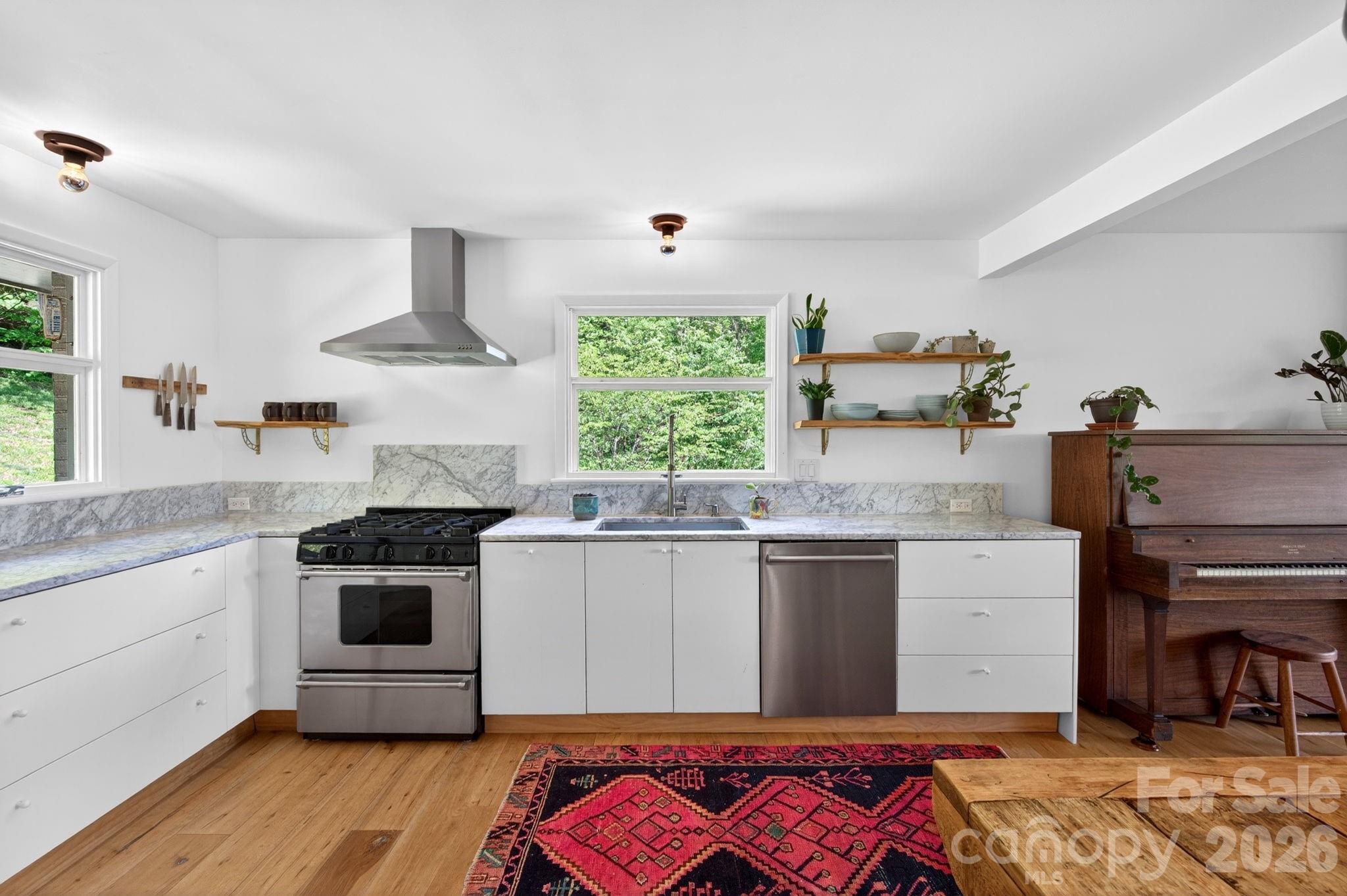 Tons of countertop space - 301 Stratford Road, Asheville
