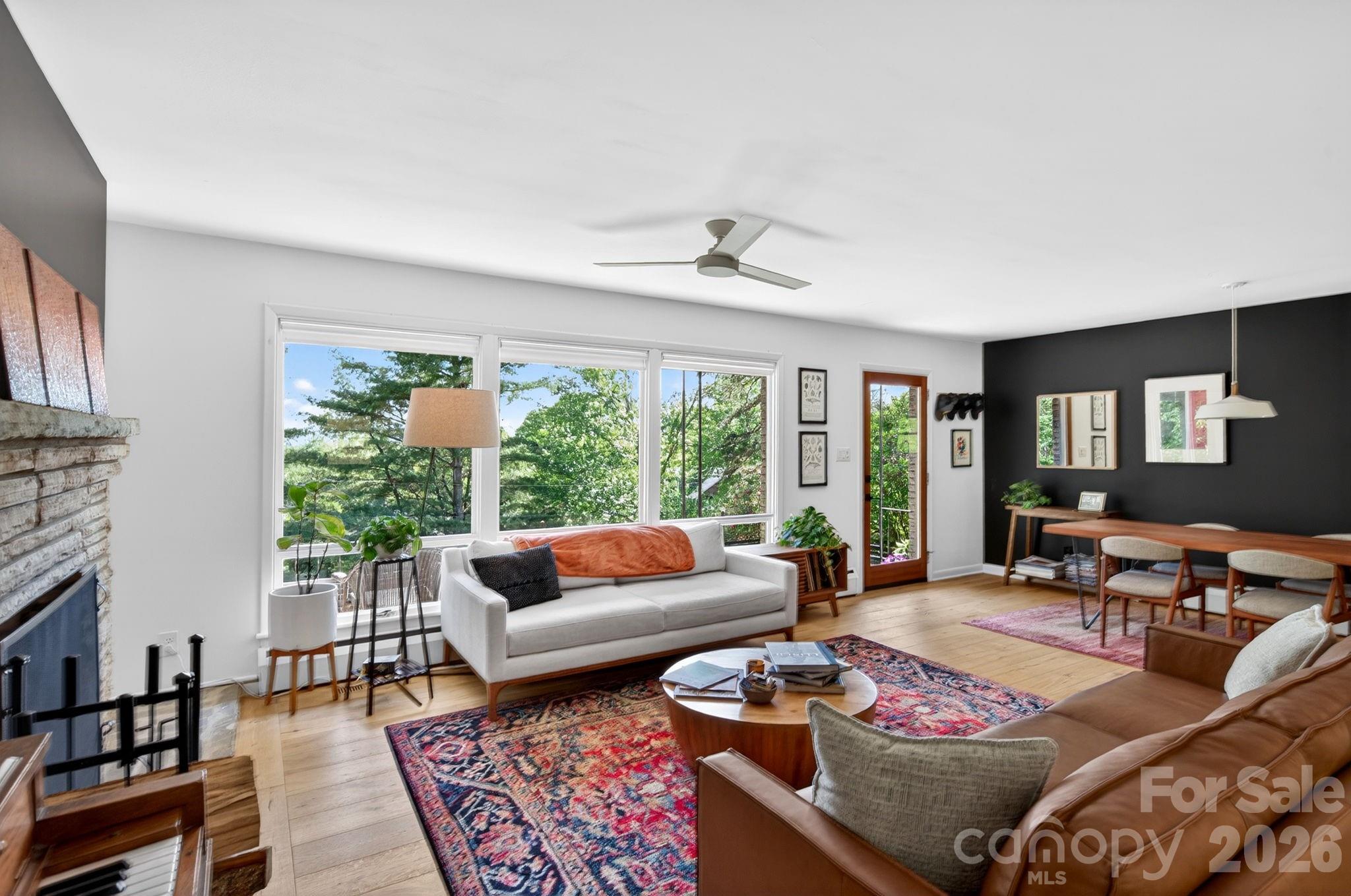 Huge windows with views - 301 Stratford Road, Asheville