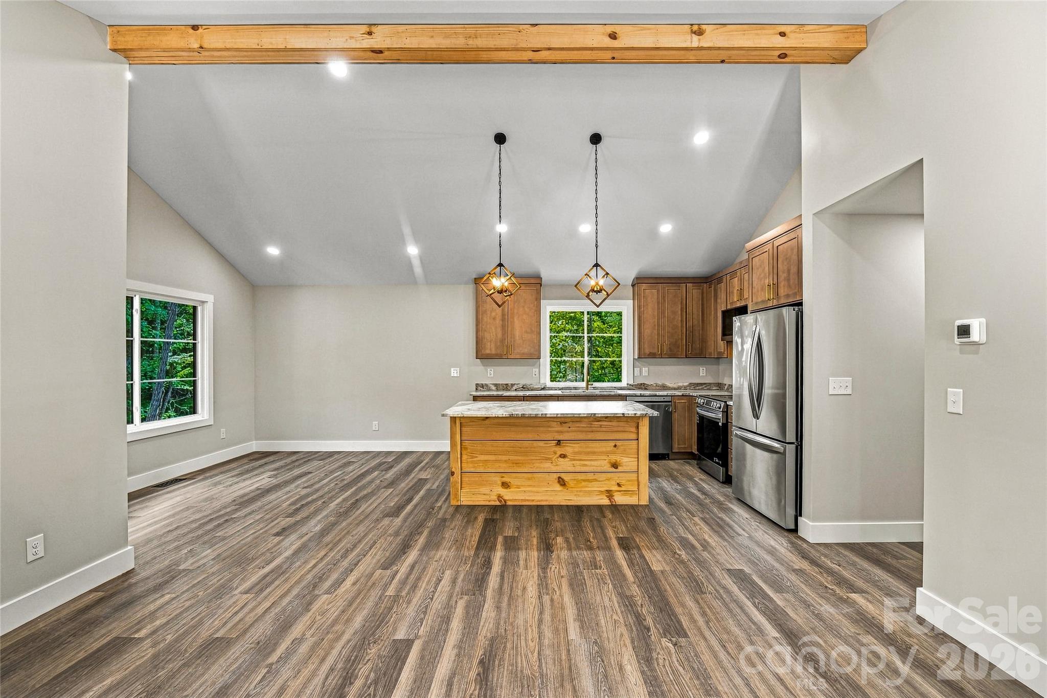 Kitchen and dining area - 60 Catatoga Trail, Marion