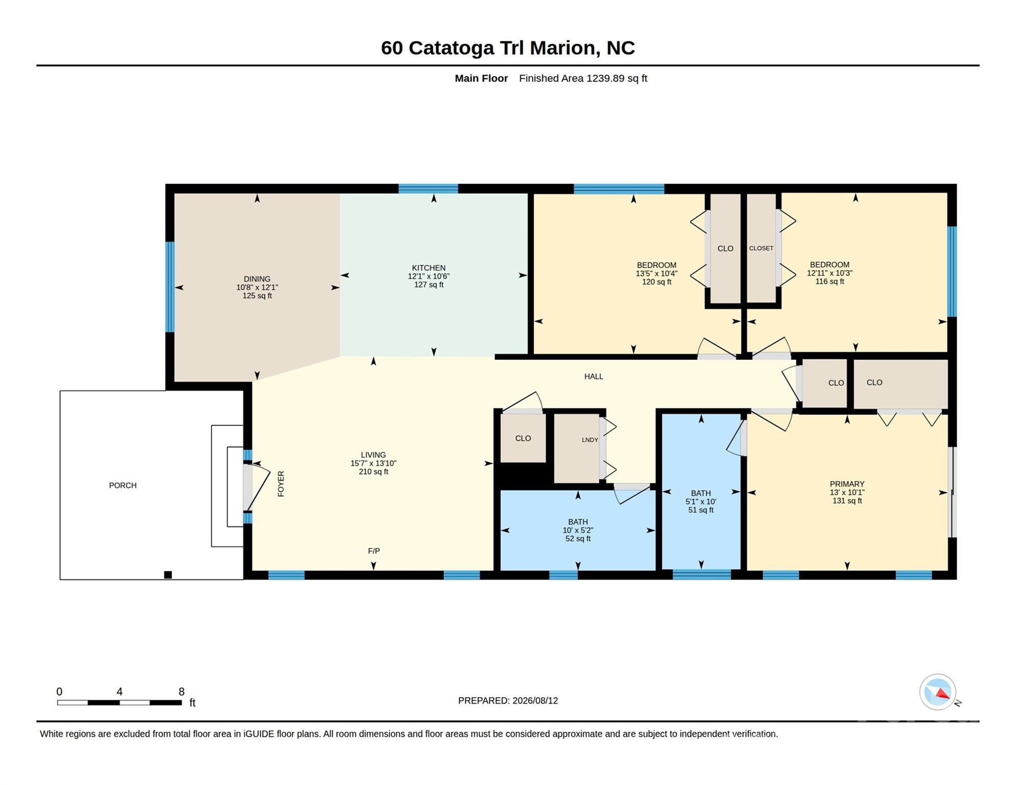 Floor Plan - 60 Catatoga Trail, Marion