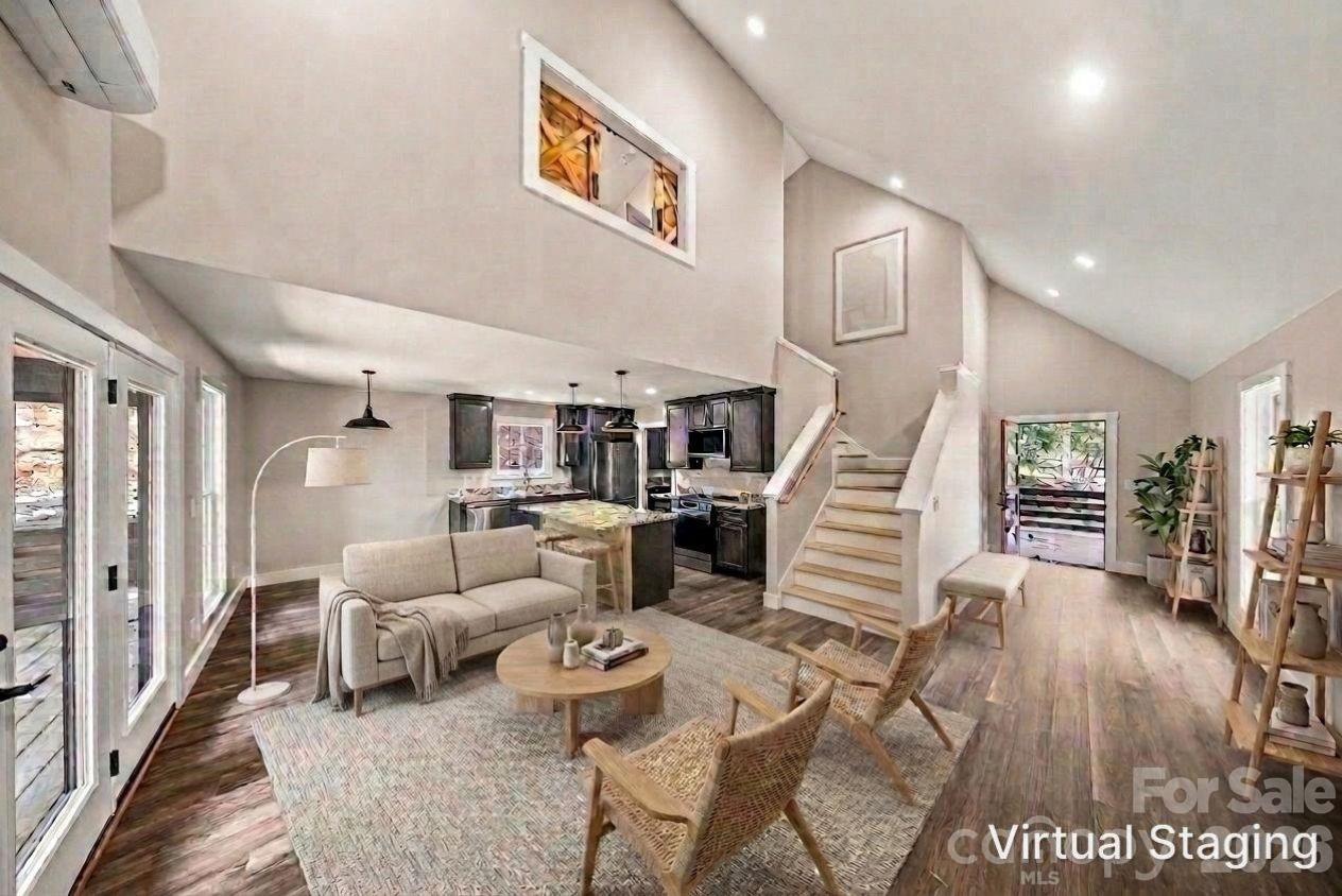 Expansive deck for outdoor living– virtually staged - 87 Catatoga Trail, Marion