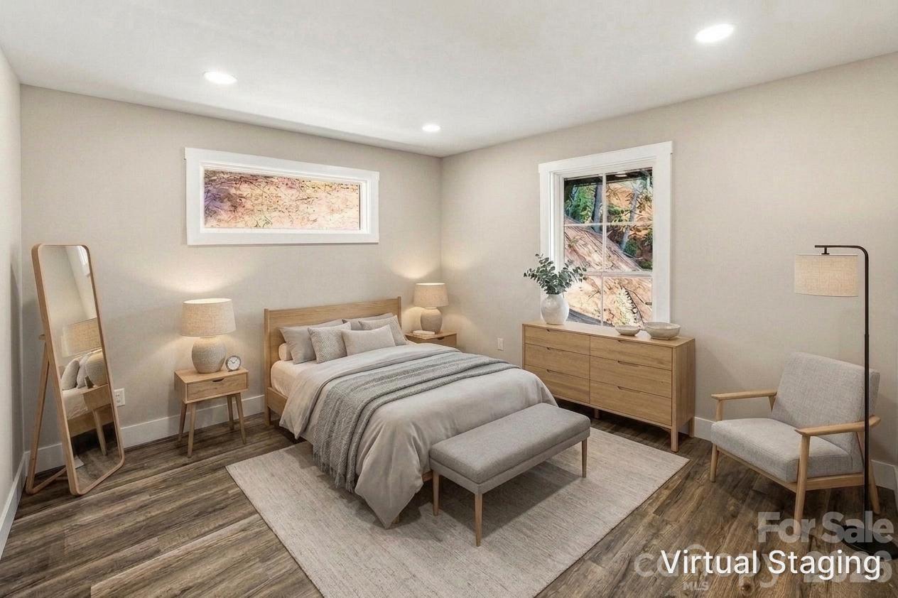 Primary bedroom – virtually staged - 87 Catatoga Trail, Marion
