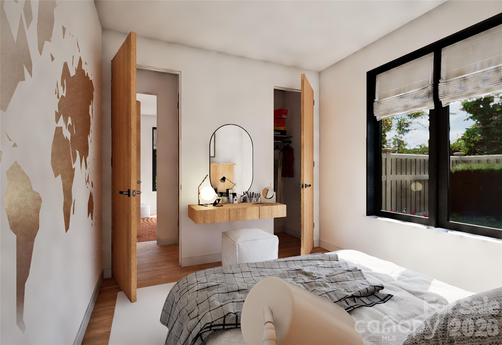 Bedroom – Rendering courtesy of Alan Mascord Design Associates - 107 Catatoga Trail, Marion