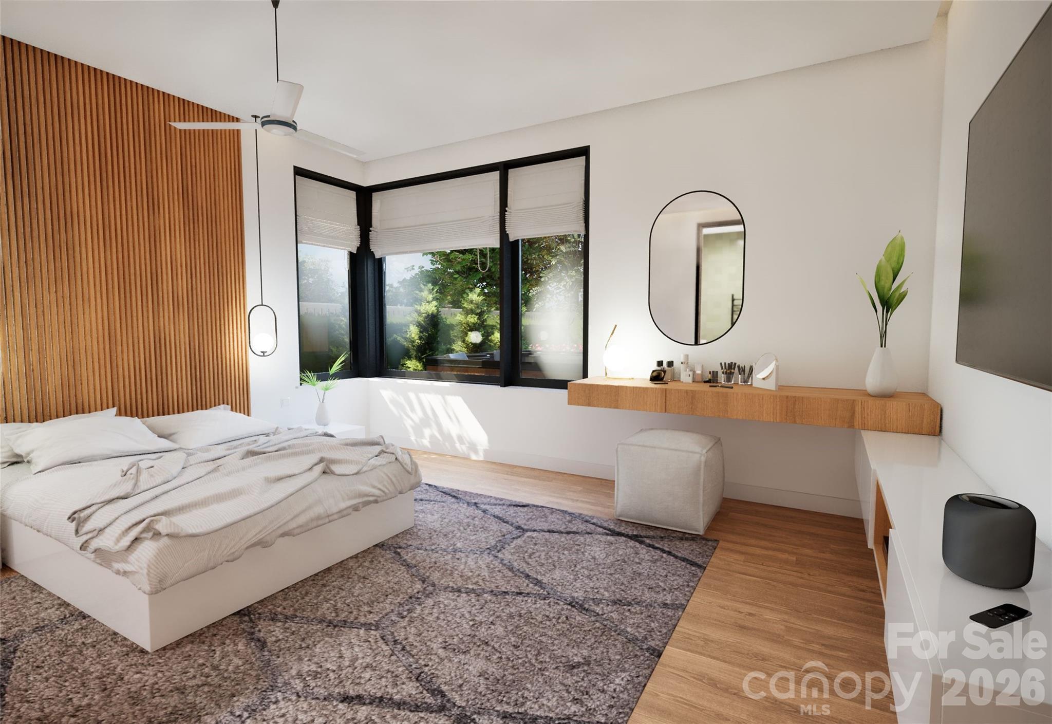 Bedroom – Rendering courtesy of Alan Mascord Design Associates - 107 Catatoga Trail, Marion
