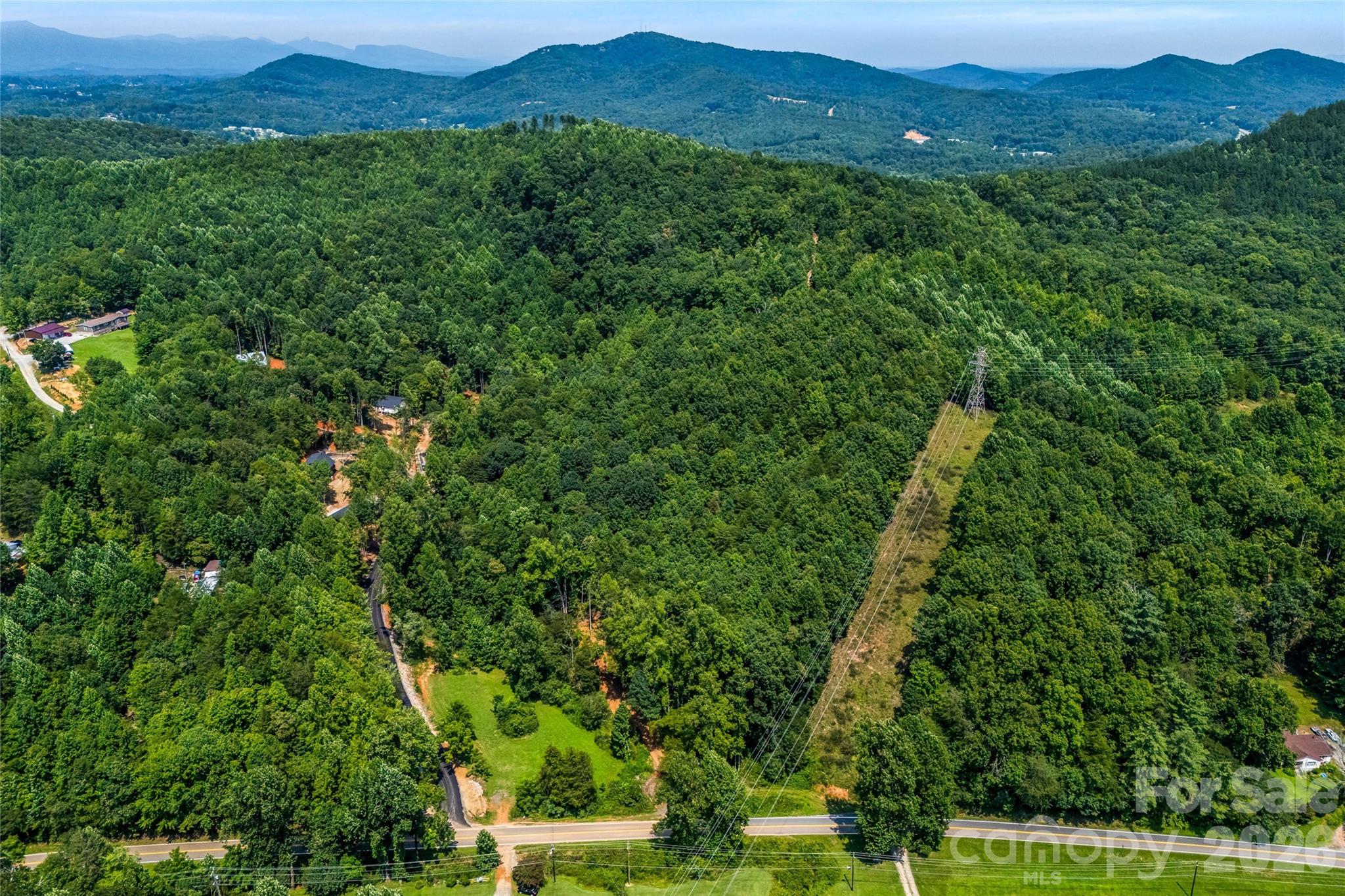 Aerial view of mountain setting - 107 Catatoga Trail, Marion