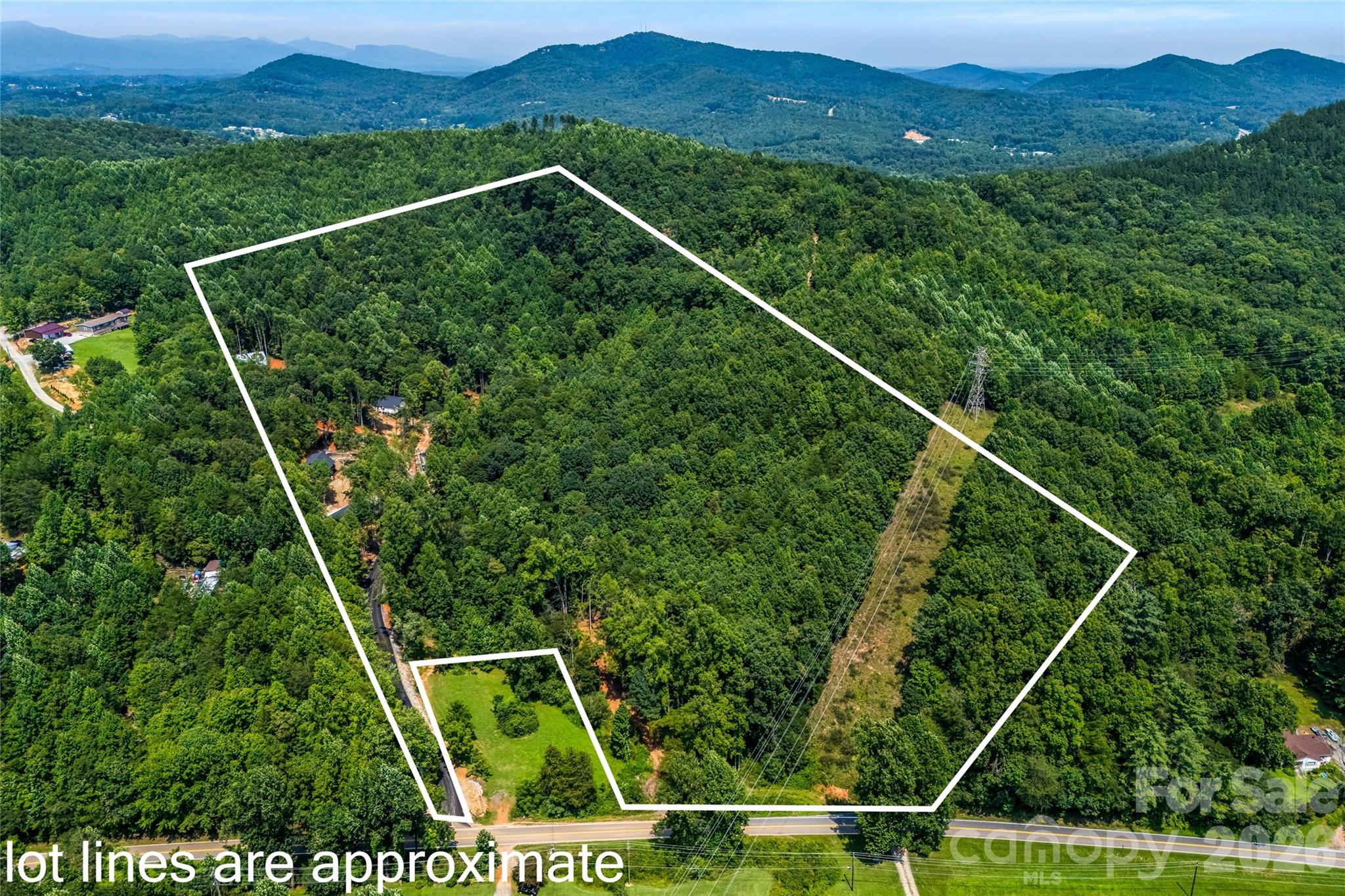 Aerial view of property location - 119 Catatoga Trail, Marion