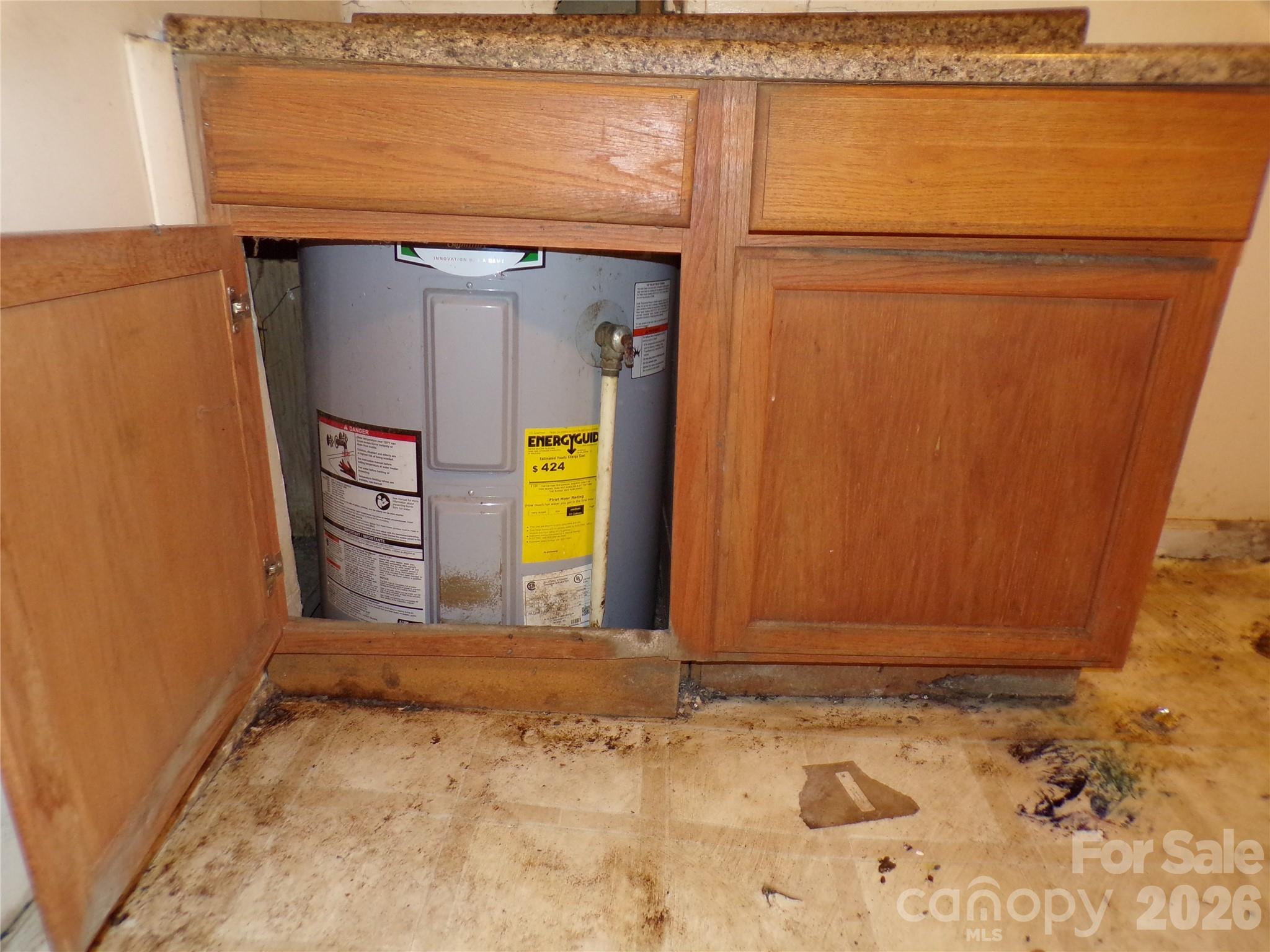 Water heater - 2131 Somerset Drive, Hendersonville