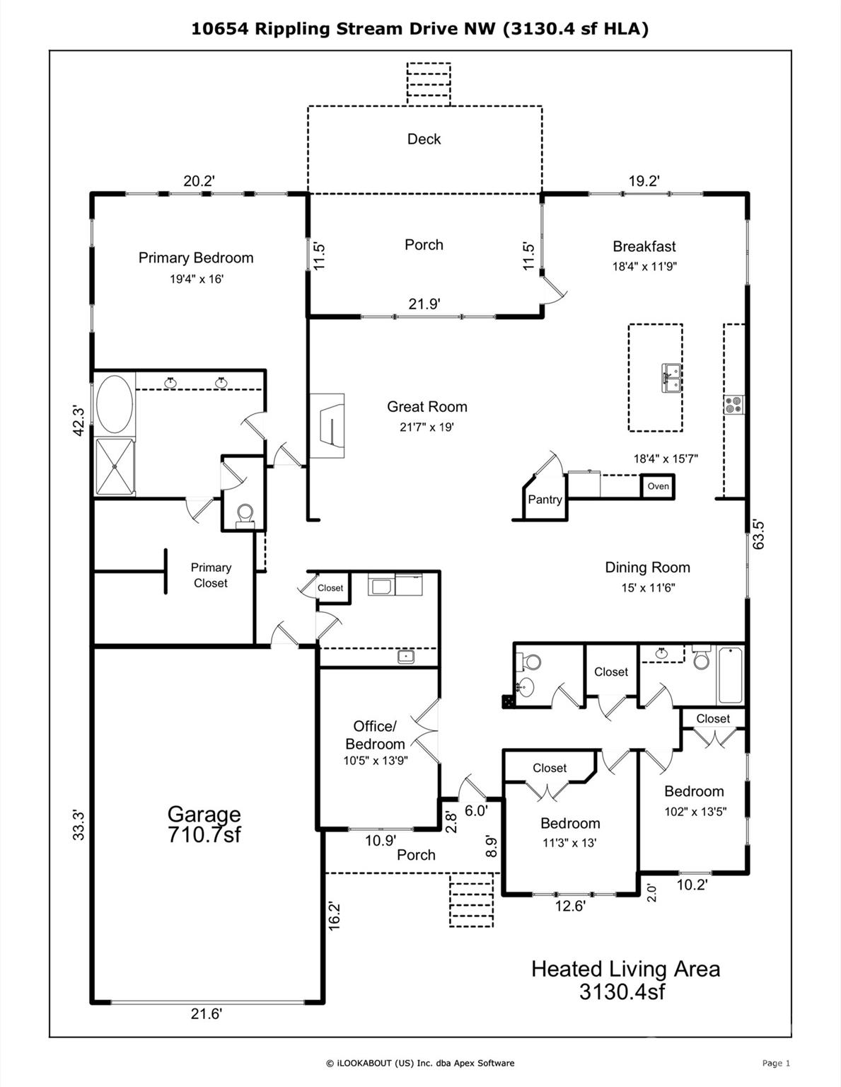 Single Family Residence at 10654 Rippling Stream Drive NW, Concord, photo 36 of 36