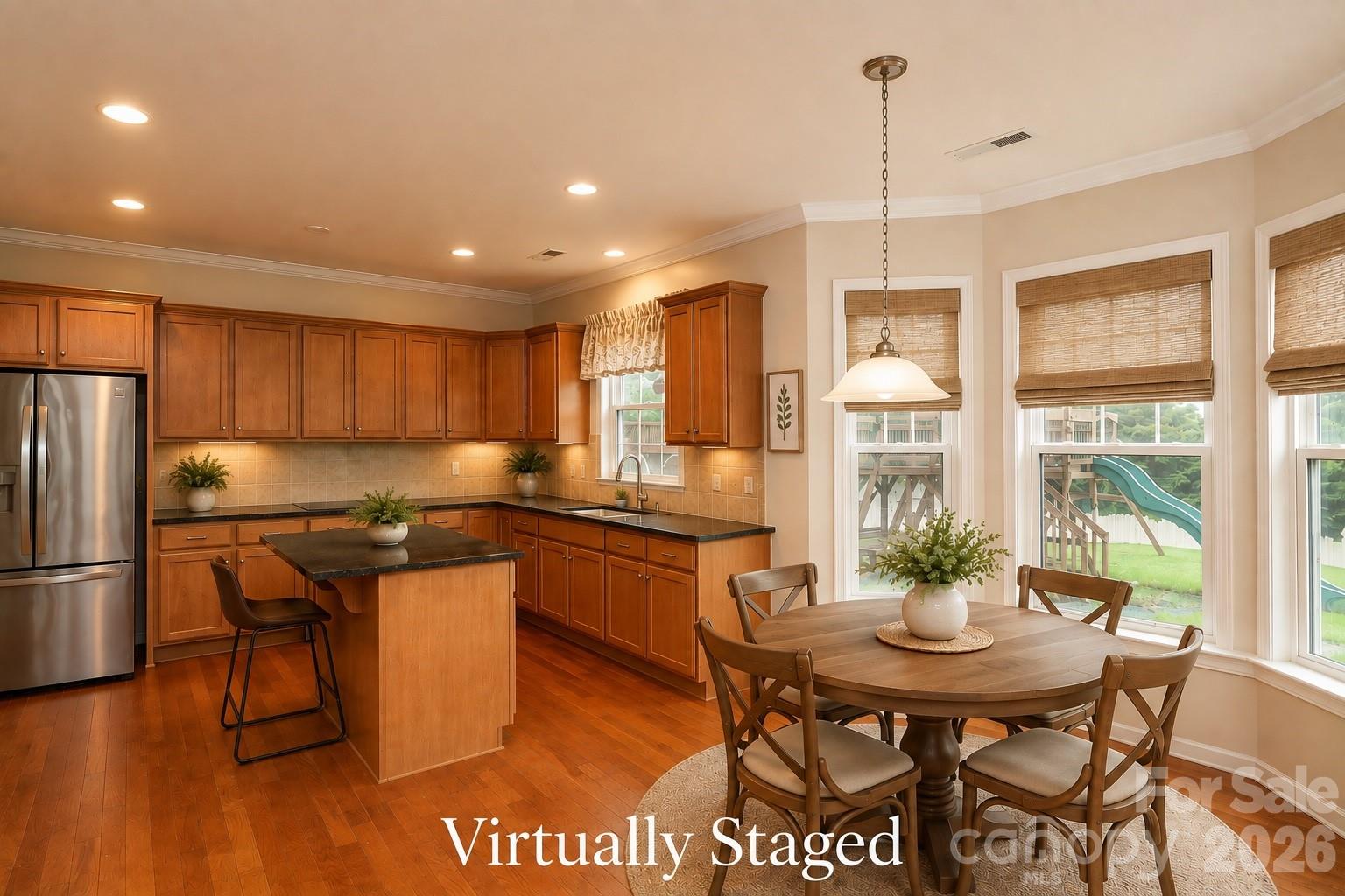 Lovely eat-in-kitchen area to enjoy your morning coffee. - 3586 Larkhaven Avenue SW, Concord