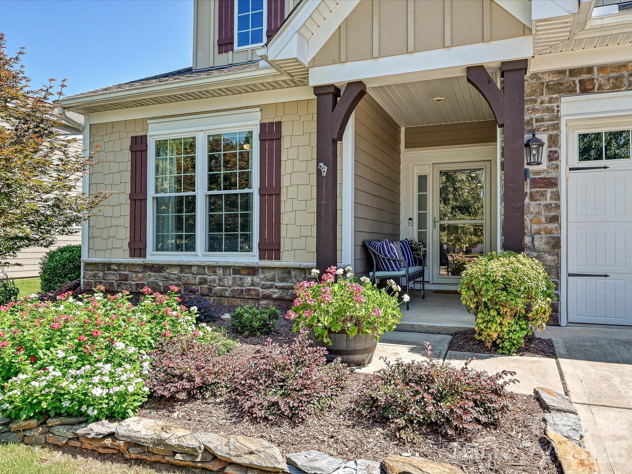 Beautifully landscaped on all Four Sides of this Home! Stone Edging, Fenced Yard and Irrigation - 5060 Big Bend Drive, Lancaster