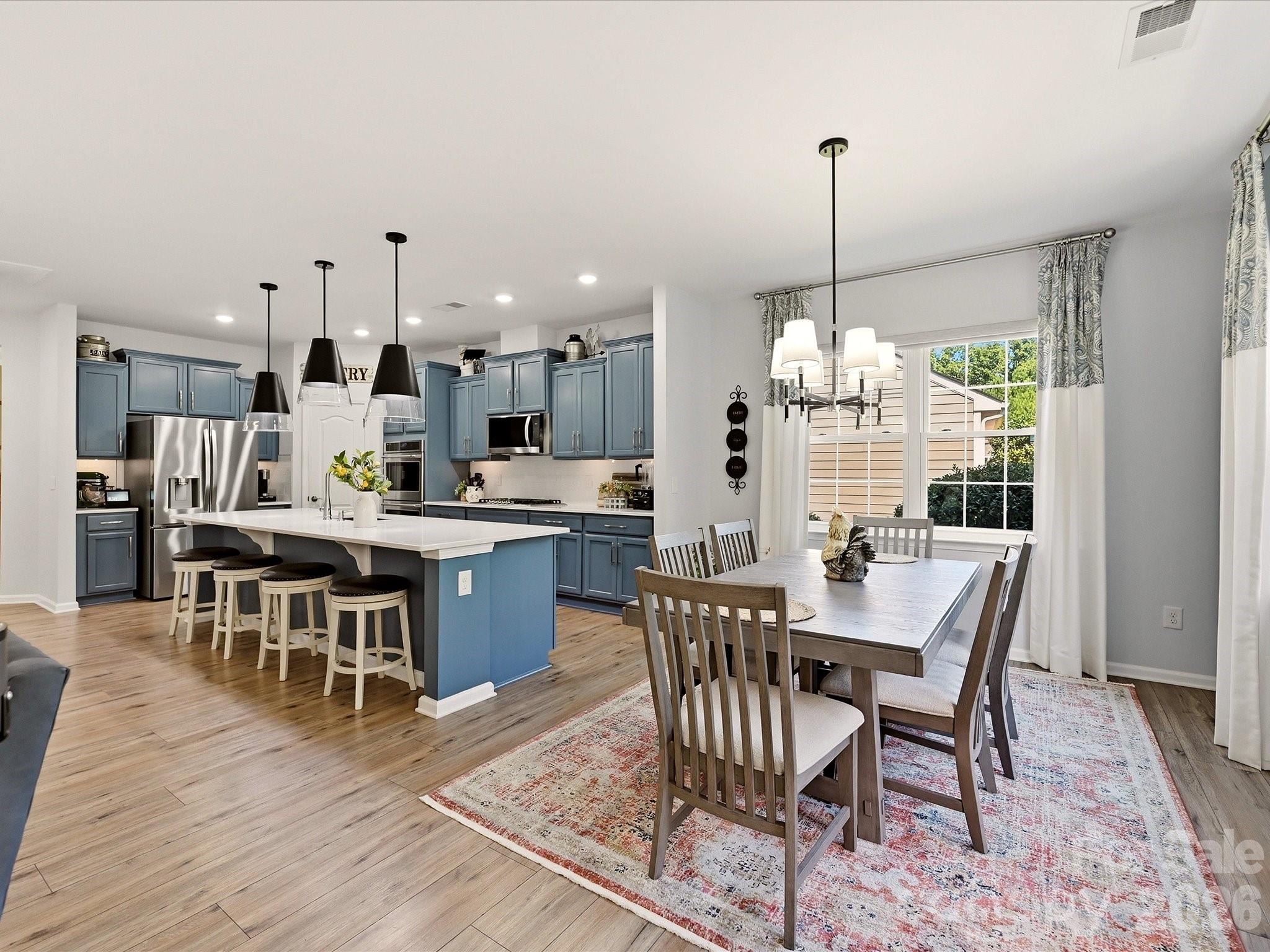 Kitchen open to Breakfast Room - 5060 Big Bend Drive, Lancaster