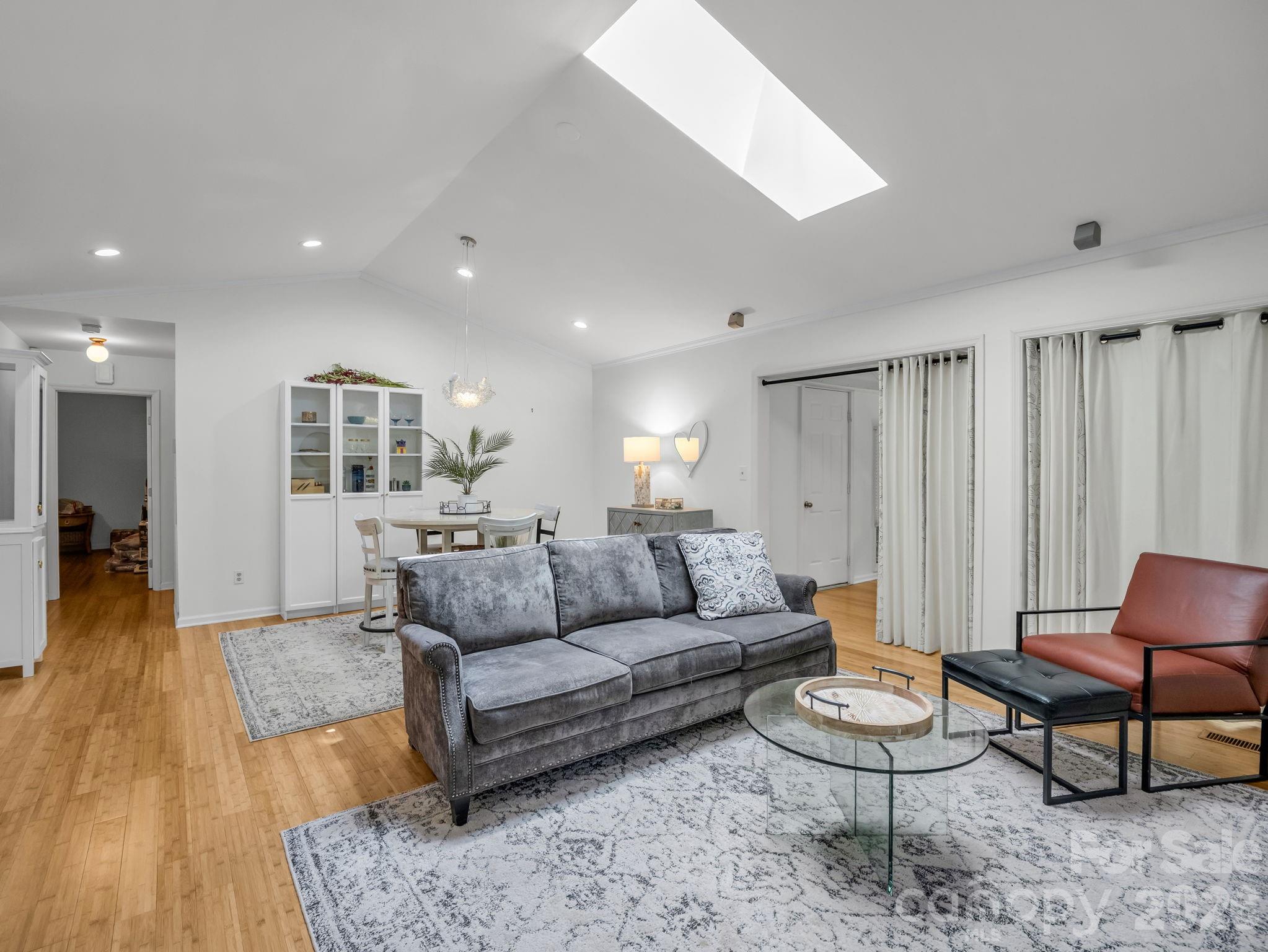 Skylight helps illuminate the space - 335 Melrose Avenue, Tryon