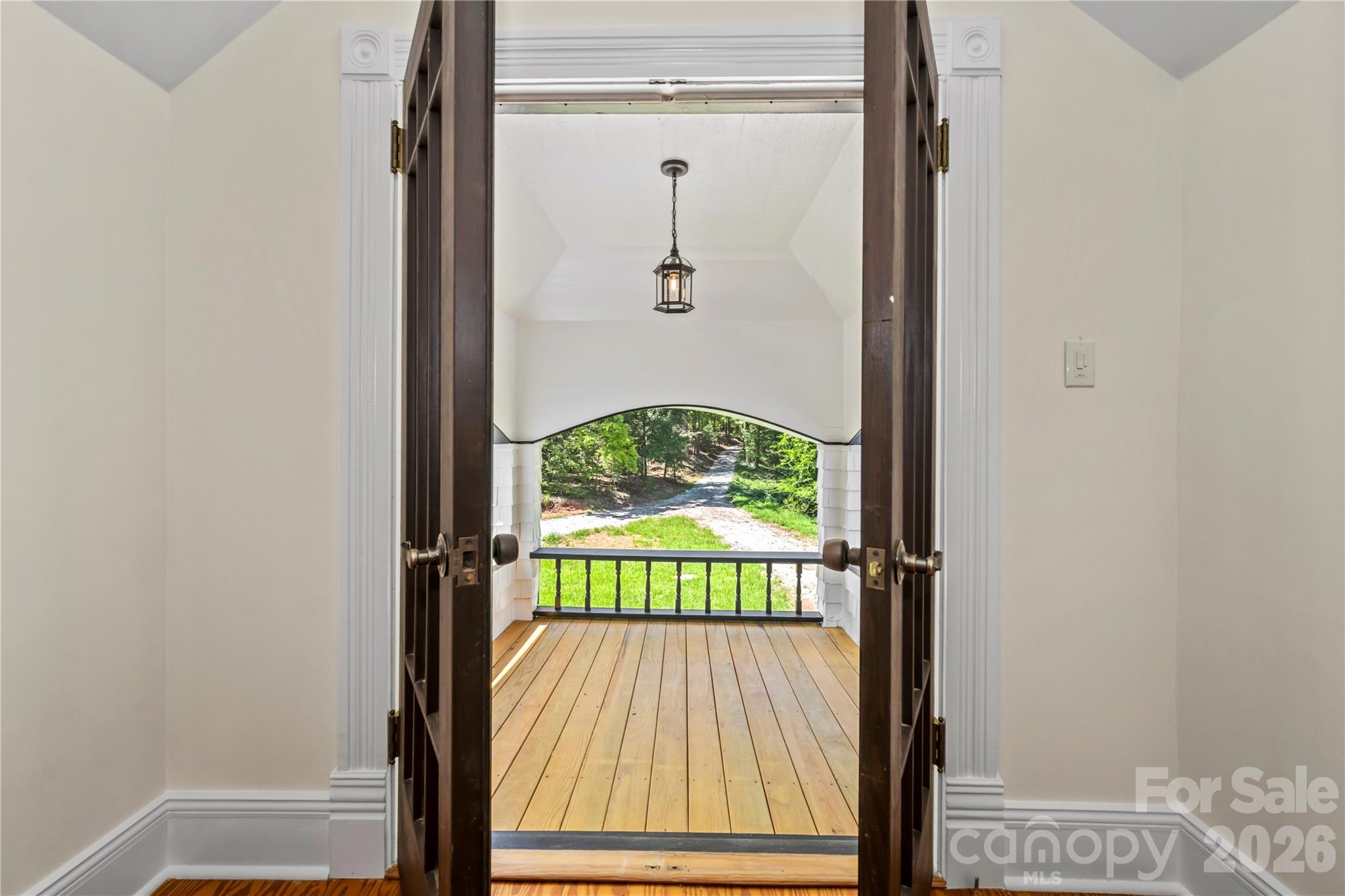 Balcony off Upper Level - 103 Hyde Avenue, Tryon